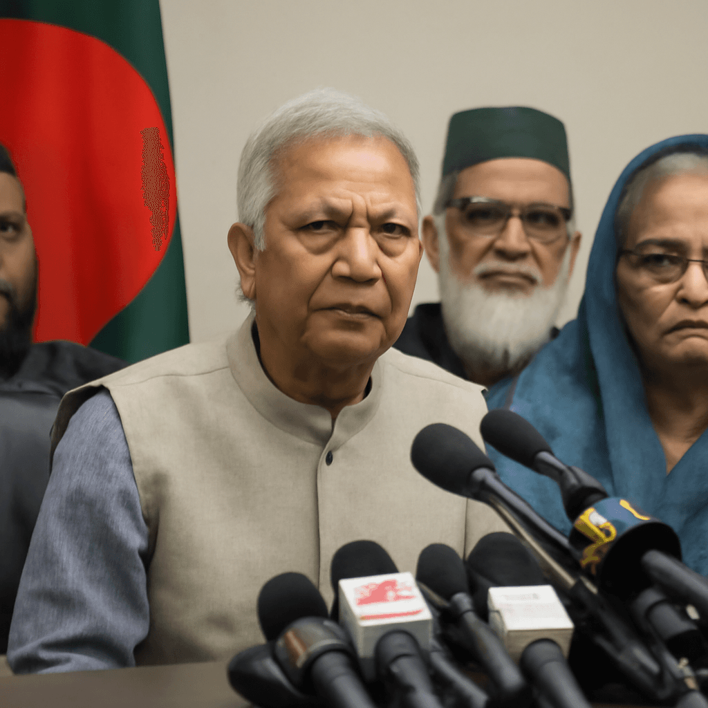Sheikh Hasina’s Ban on Jamaat-e-Islami Lifted Under Interim PM Yunus Sheikh Hasina’s Ban on Jamaat-e-Islami Lifted Under Interim PM Yunus