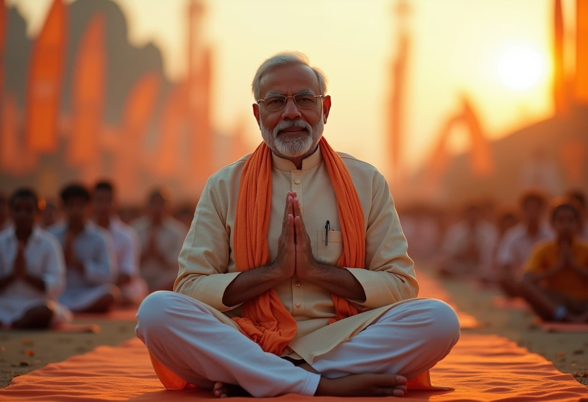 PM Modi Urges World to Embrace Yoga for Global Peace and Health PM Modi Urges World to Embrace Yoga for Global Peace and Health