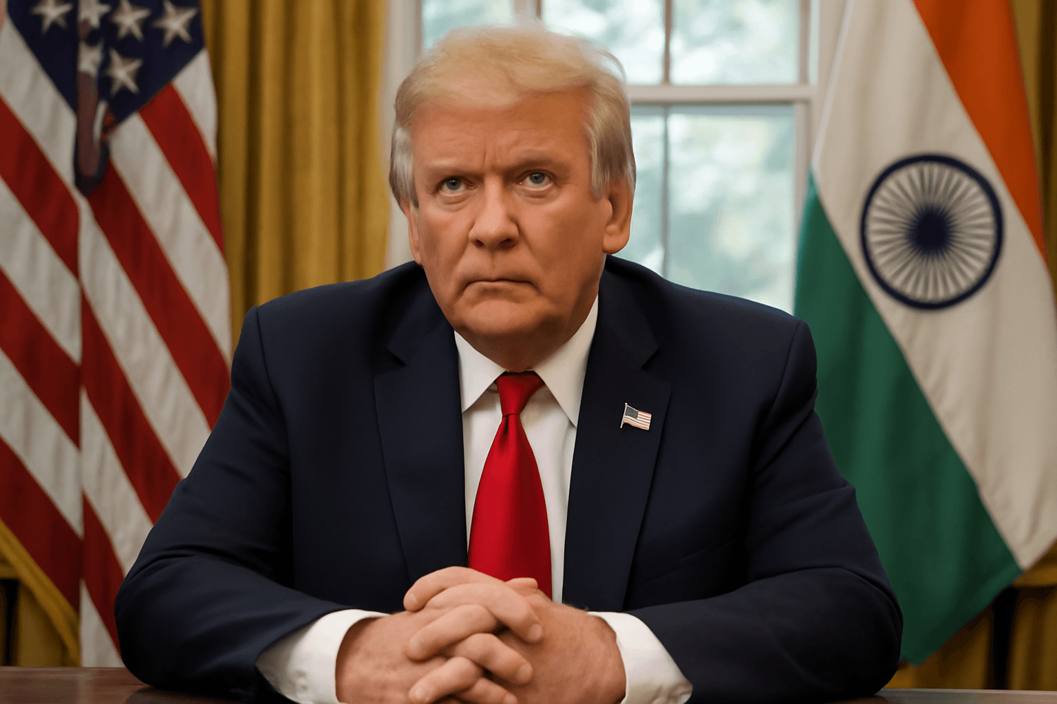 US Escalates Trade Pressure, Doubles Tariffs on India to 50% Amid Russia Oil Dispute US Escalates Trade Pressure, Doubles Tariffs on India to 50% Amid Russia Oil Dispute