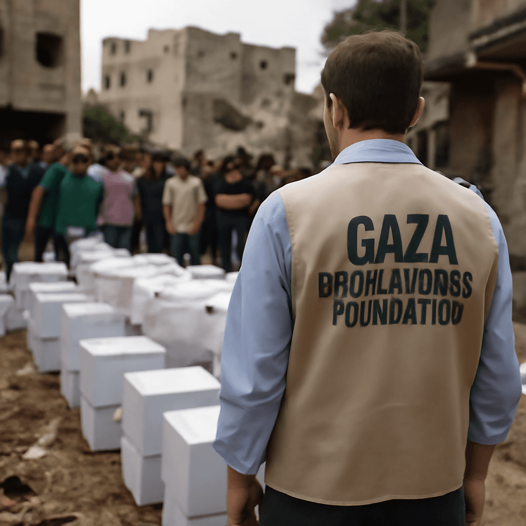 Gaza Humanitarian Foundation Halts Aid Amid Alleged Hamas Threats Gaza Humanitarian Foundation Halts Aid Amid Alleged Hamas Threats