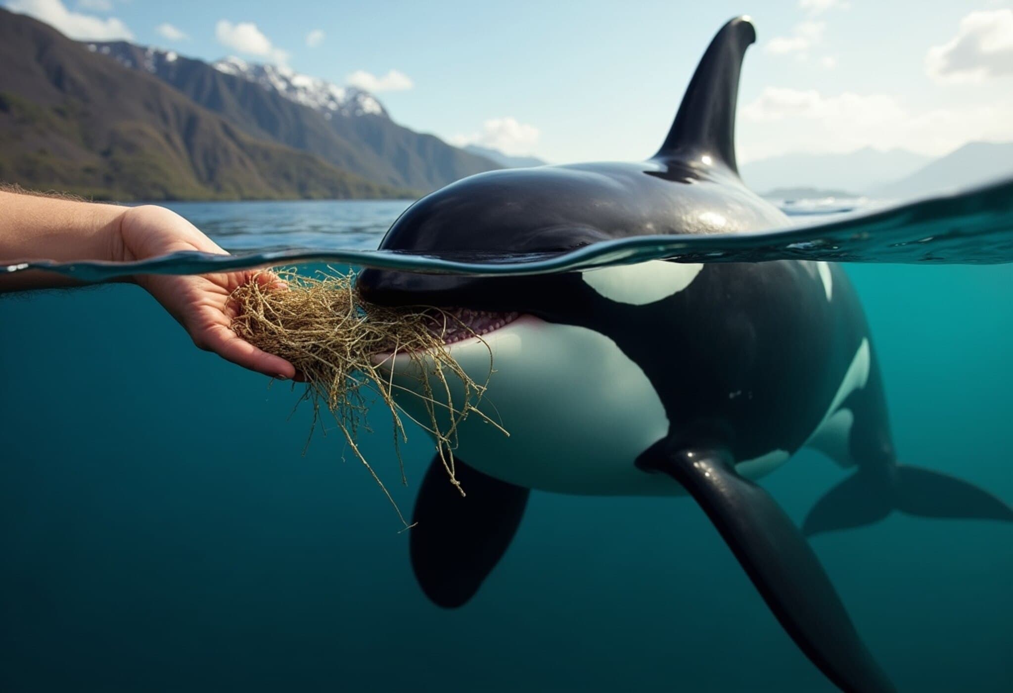 Orcas Captivate with Unexpected Gift-Giving Behavior Toward Humans Orcas Captivate with Unexpected Gift-Giving Behavior Toward Humans