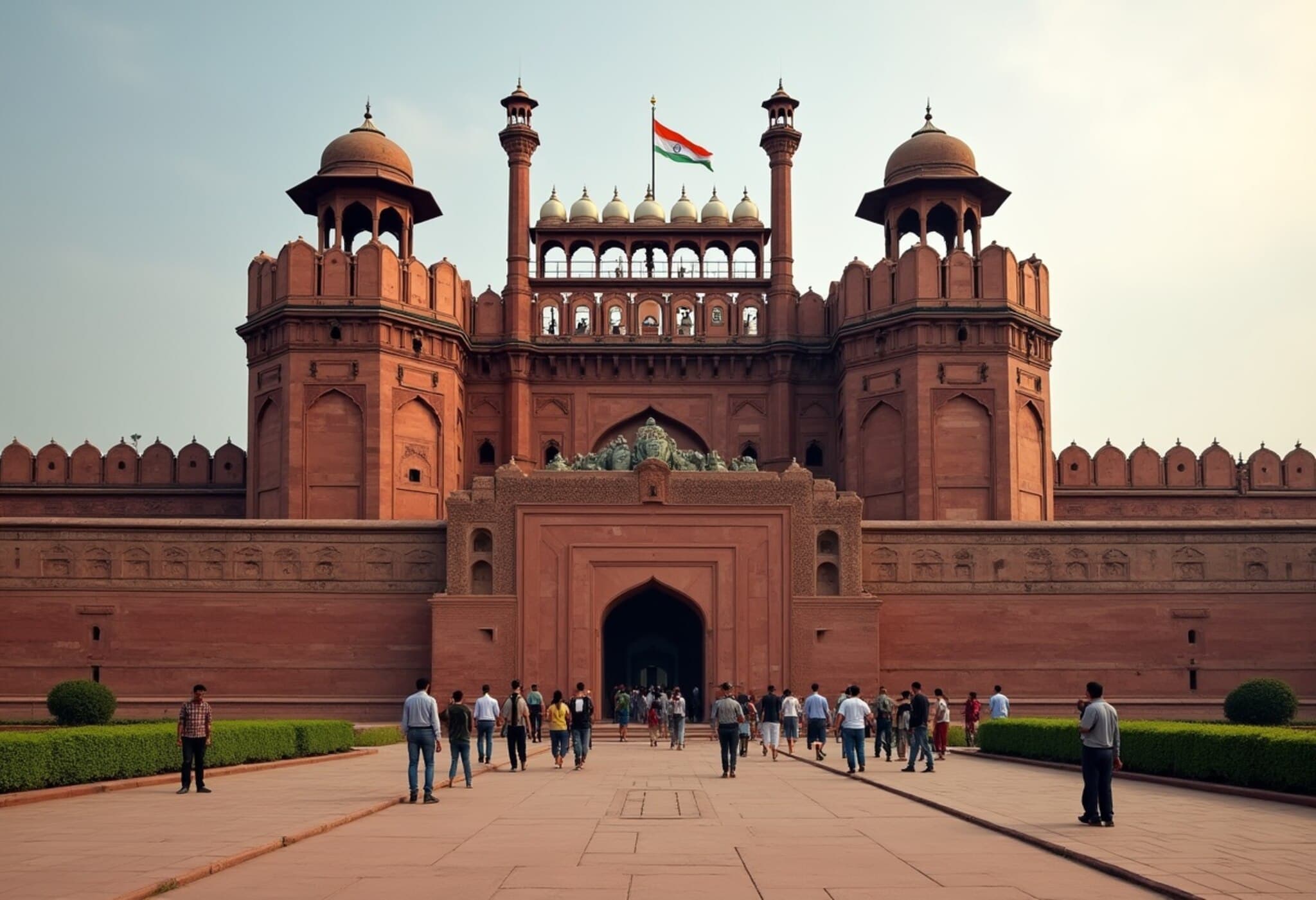 Delhi Police Detain Five Illegal Bangladeshi Migrants Attempting to Enter Red Fort Delhi Police Detain Five Illegal Bangladeshi Migrants Attempting to Enter Red Fort