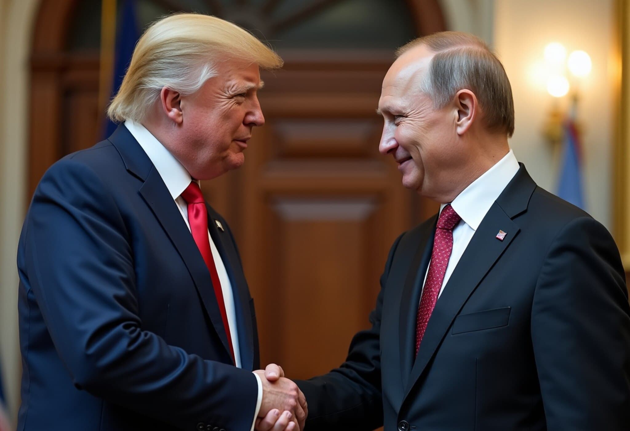 Trump Eyes Imminent Meeting with Putin to Mediate Russia-Ukraine War Trump Eyes Imminent Meeting with Putin to Mediate Russia-Ukraine War