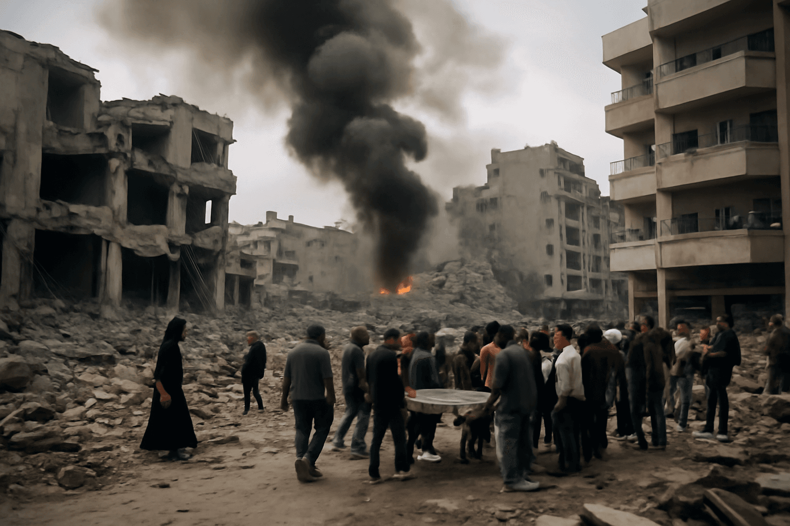 44 Killed in Israeli Strikes in Gaza Amid Aid Warehouse Looting 44 Killed in Israeli Strikes in Gaza Amid Aid Warehouse Looting