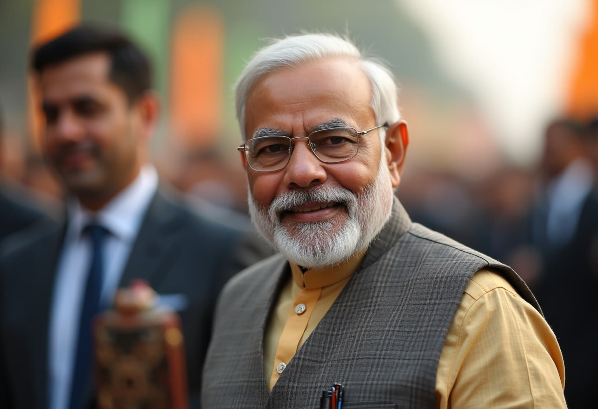 PM Modi Arrives in Brazil for 17th BRICS Summit, Meets President Lula PM Modi Arrives in Brazil for 17th BRICS Summit, Meets President Lula