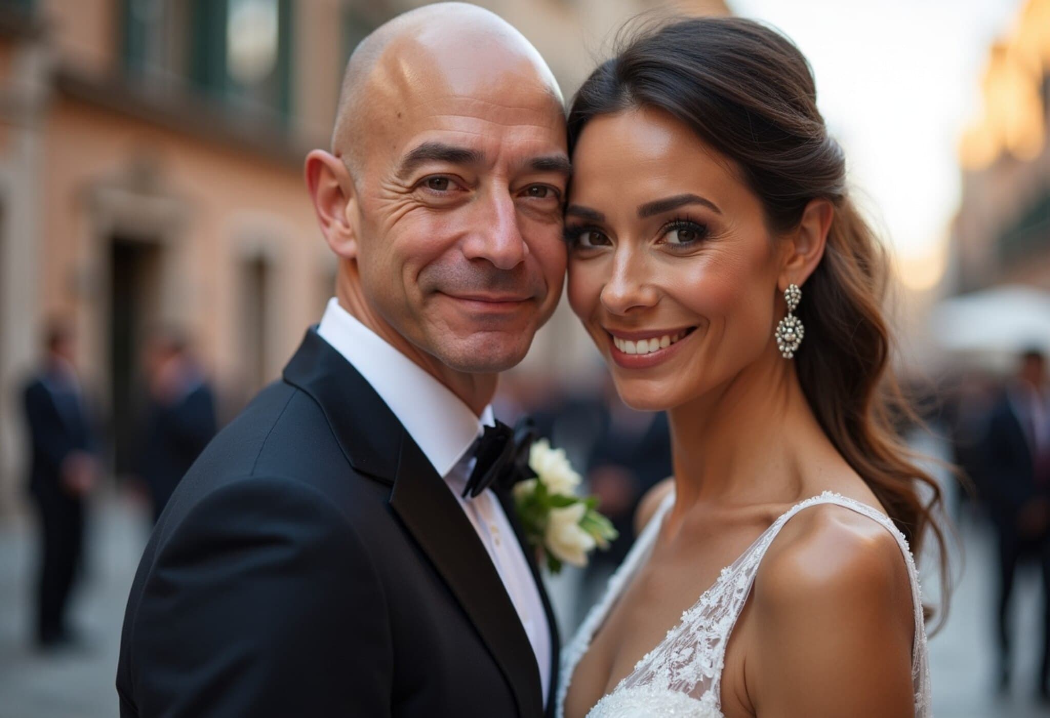 Jeff Bezos' Wedding Invitation Sparks Online Mockery for Tacky Design Jeff Bezos' Wedding Invitation Sparks Online Mockery for Tacky Design