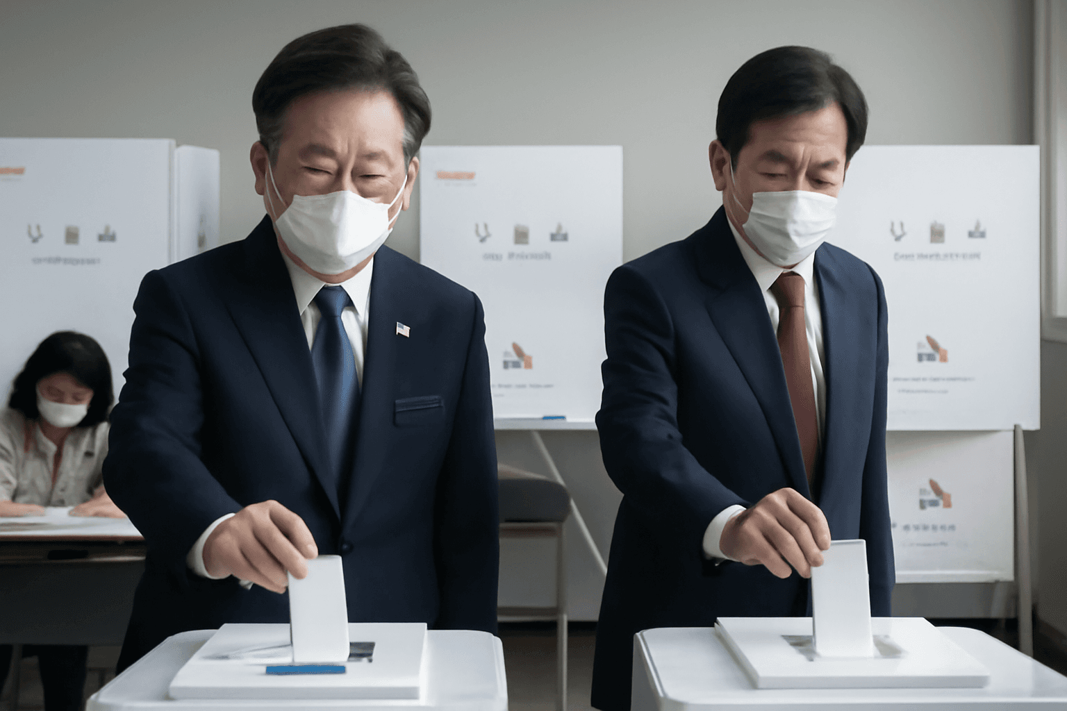 Early Voting Begins in South Korea's Crucial Presidential Election Early Voting Begins in South Korea's Crucial Presidential Election