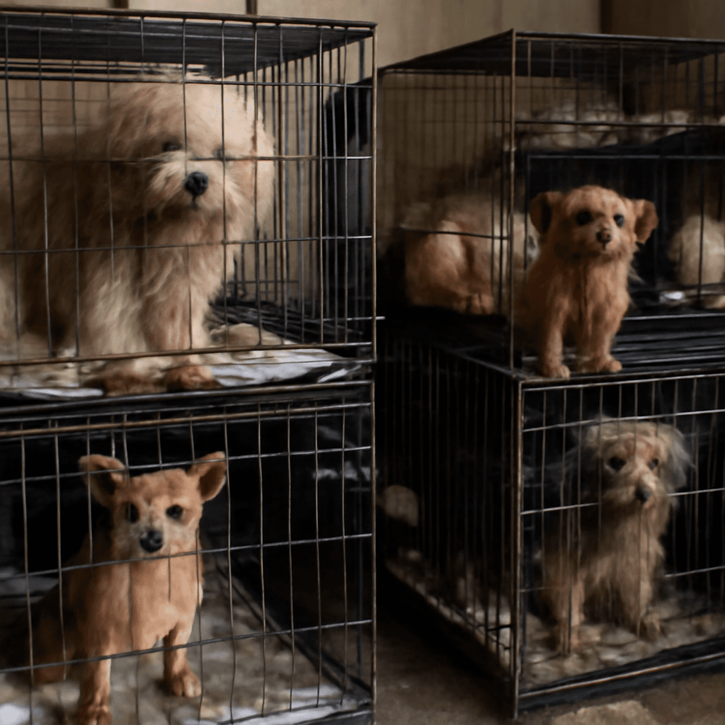 Over 100 Dogs Rescued from Filthy Puppy Mill in North Carolina Over 100 Dogs Rescued from Filthy Puppy Mill in North Carolina