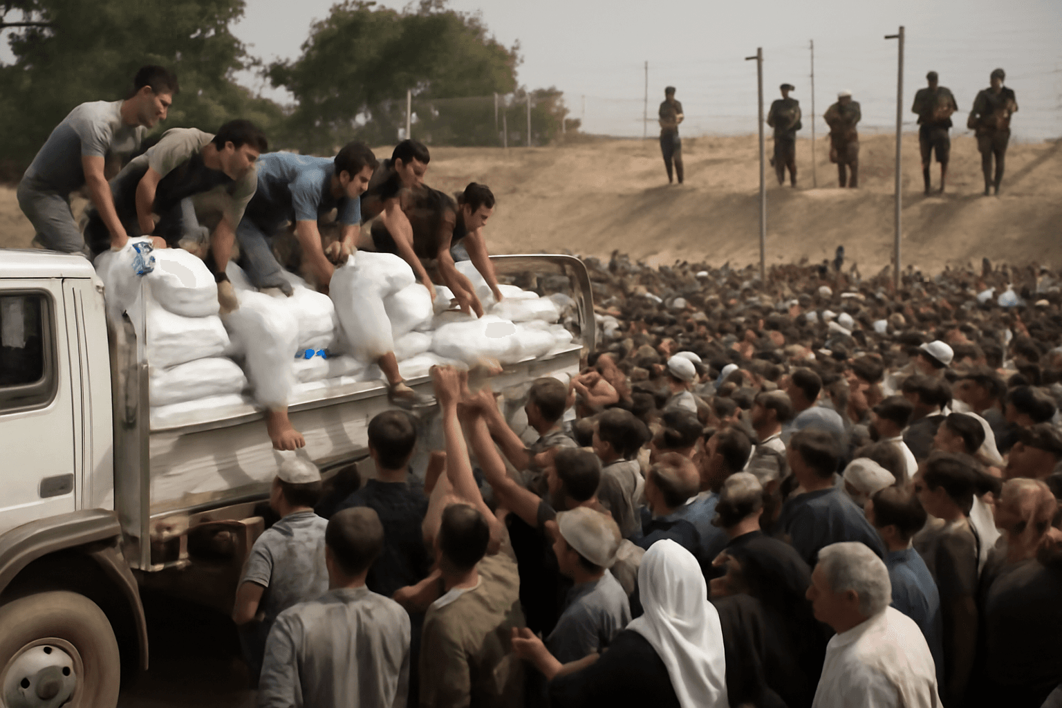 Aid Distribution in Gaza Amid Blockade Faces Challenges and Criticism Aid Distribution in Gaza Amid Blockade Faces Challenges and Criticism