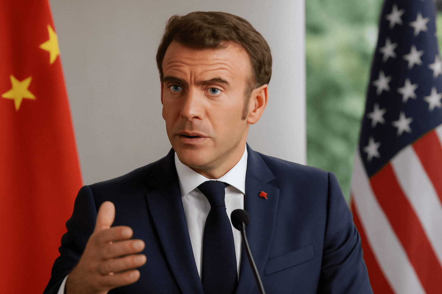 Macron Identifies US-China Rift as the Greatest Global Threat Today Macron Identifies US-China Rift as the Greatest Global Threat Today