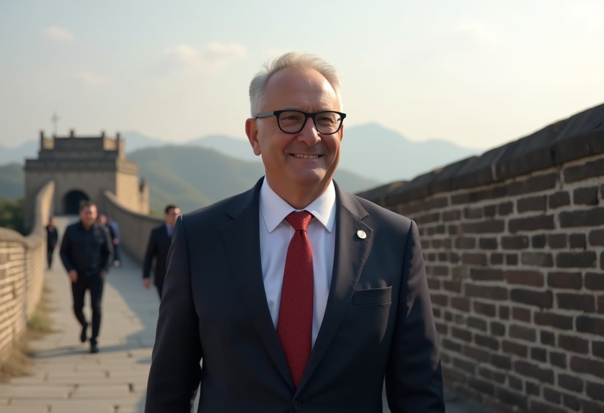 Albanese's Strategic Visit to the Great Wall Highlights Complex China-US Diplomacy Albanese's Strategic Visit to the Great Wall Highlights Complex China-US Diplomacy
