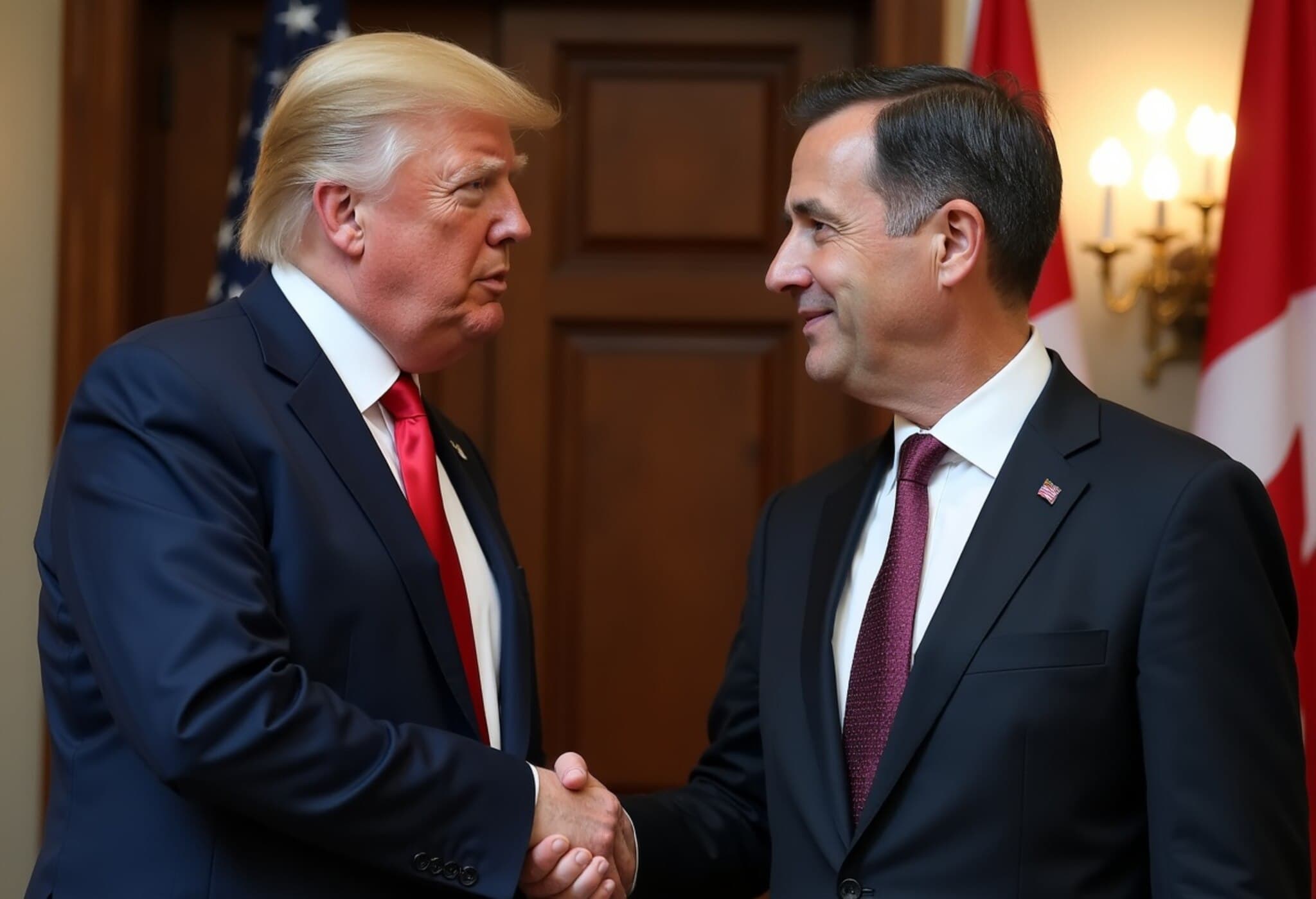 Trump and Canadian PM Carney to Discuss Tensions Over US-Canada Tariffs Trump and Canadian PM Carney to Discuss Tensions Over US-Canada Tariffs