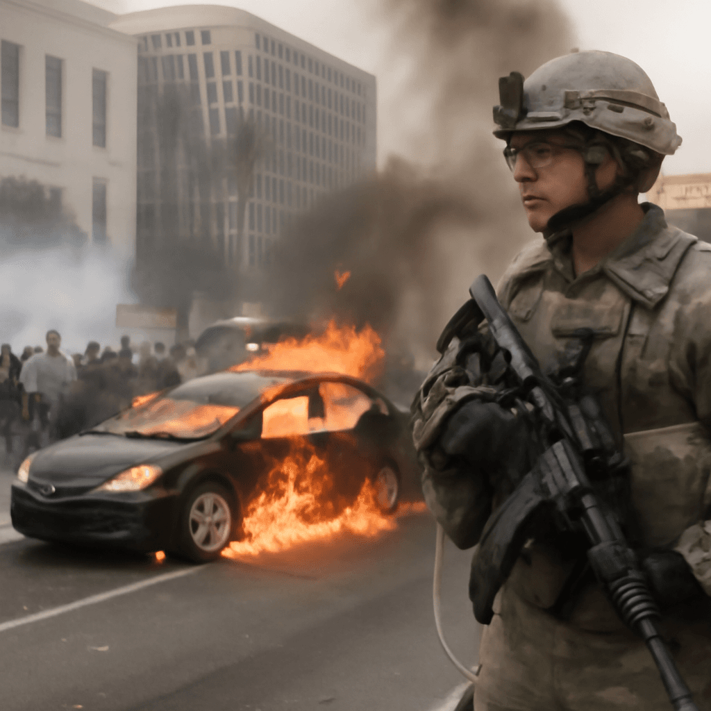 Los Angeles Erupts in Protests Amid Immigration Raids and Violent Clashes Los Angeles Erupts in Protests Amid Immigration Raids and Violent Clashes