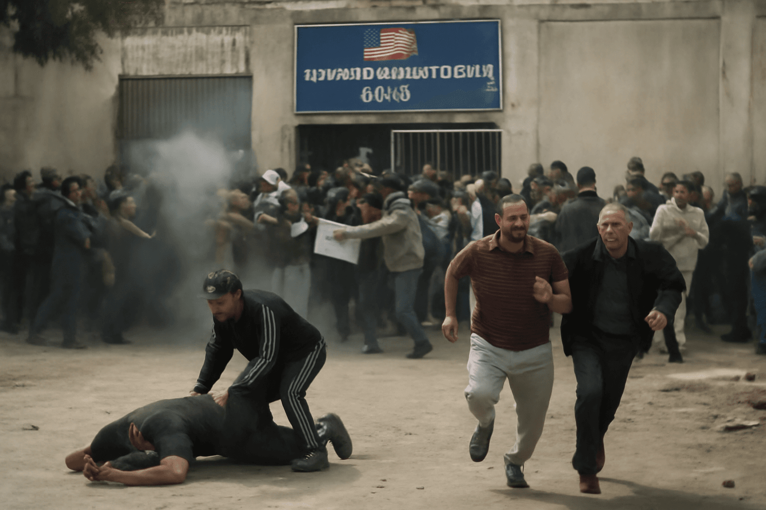 Gunfire at Gaza Aid Hub Kills 1, Injures 48 Amid Controversy Over New Distribution System Gunfire at Gaza Aid Hub Kills 1, Injures 48 Amid Controversy Over New Distribution System