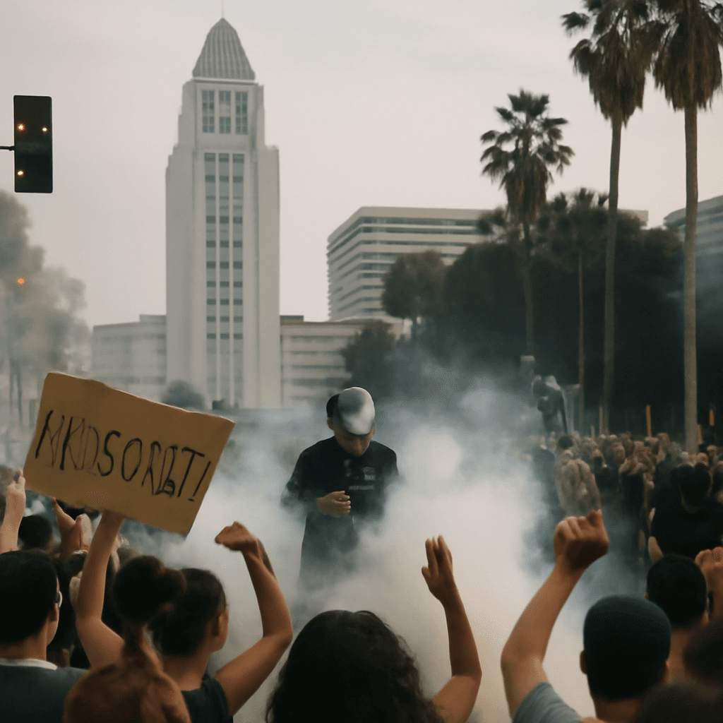 Tensions Escalate in Los Angeles Amid Federal Immigration Raids and Protests Tensions Escalate in Los Angeles Amid Federal Immigration Raids and Protests