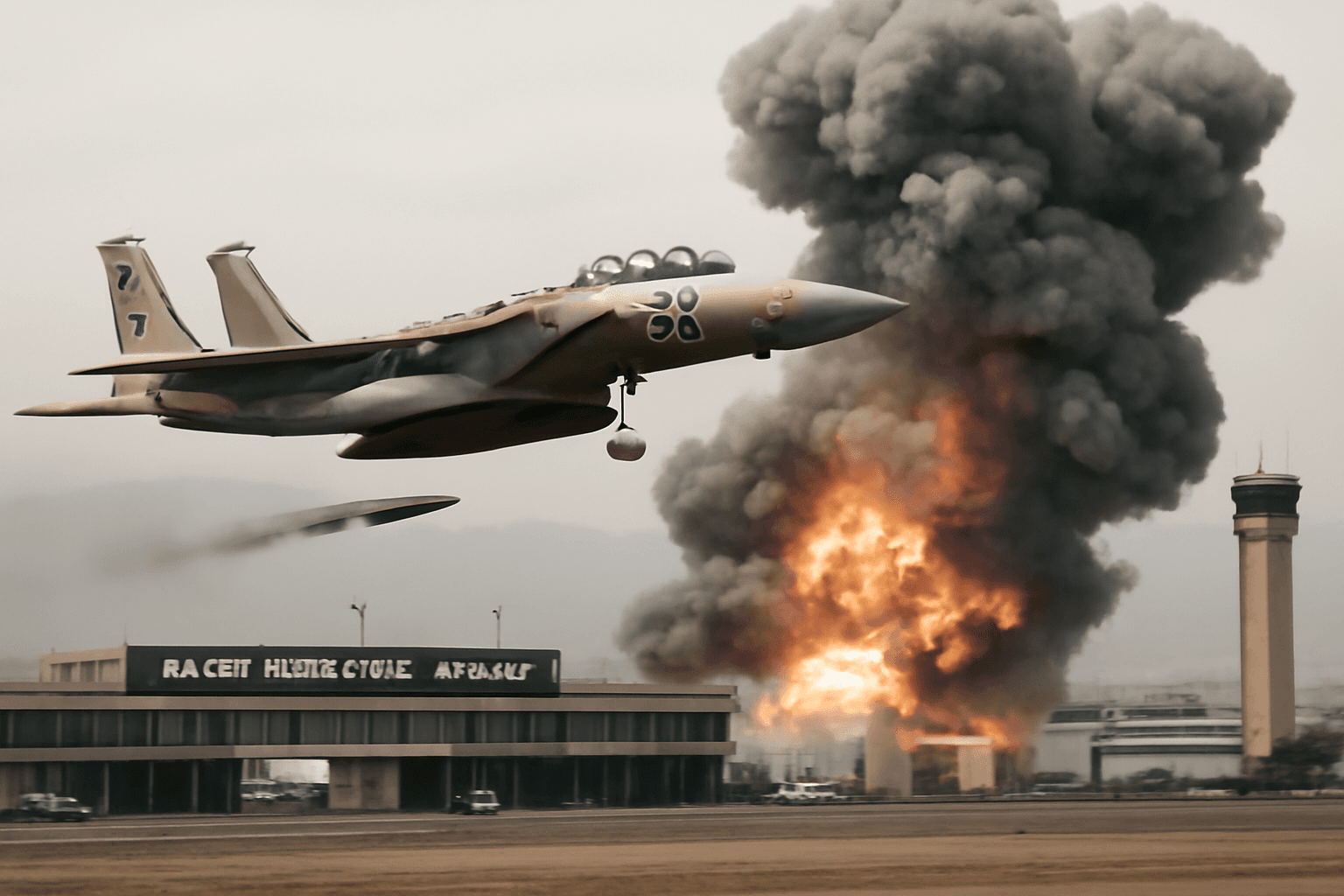 Israel Strikes Houthi Targets at Sanaa Airport After Missile Intercept Israel Strikes Houthi Targets at Sanaa Airport After Missile Intercept