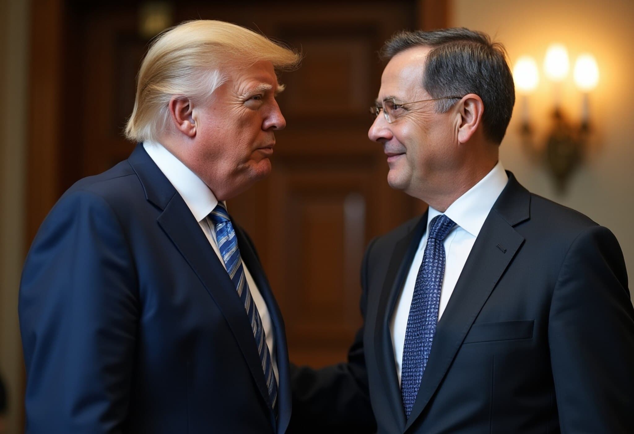 Trump Challenges Goldman Sachs CEO Over Tariffs, Dismisses Economic Warnings Trump Challenges Goldman Sachs CEO Over Tariffs, Dismisses Economic Warnings