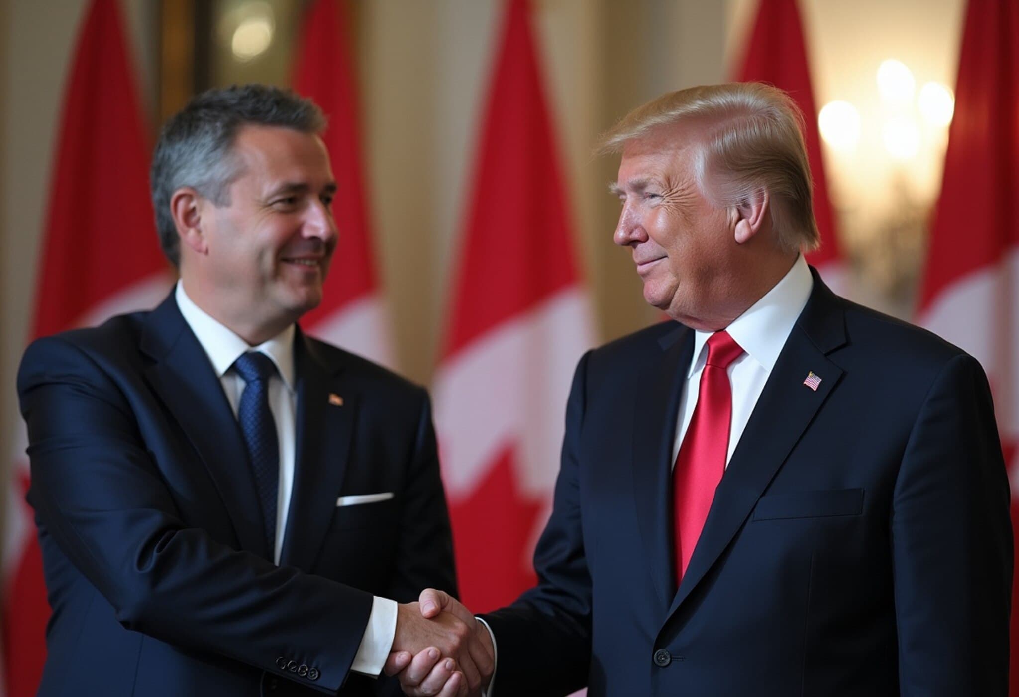 Canada-U.S. Trade Talks Aim to Ease Tariff Tensions Amid Economic Strains Canada-U.S. Trade Talks Aim to Ease Tariff Tensions Amid Economic Strains