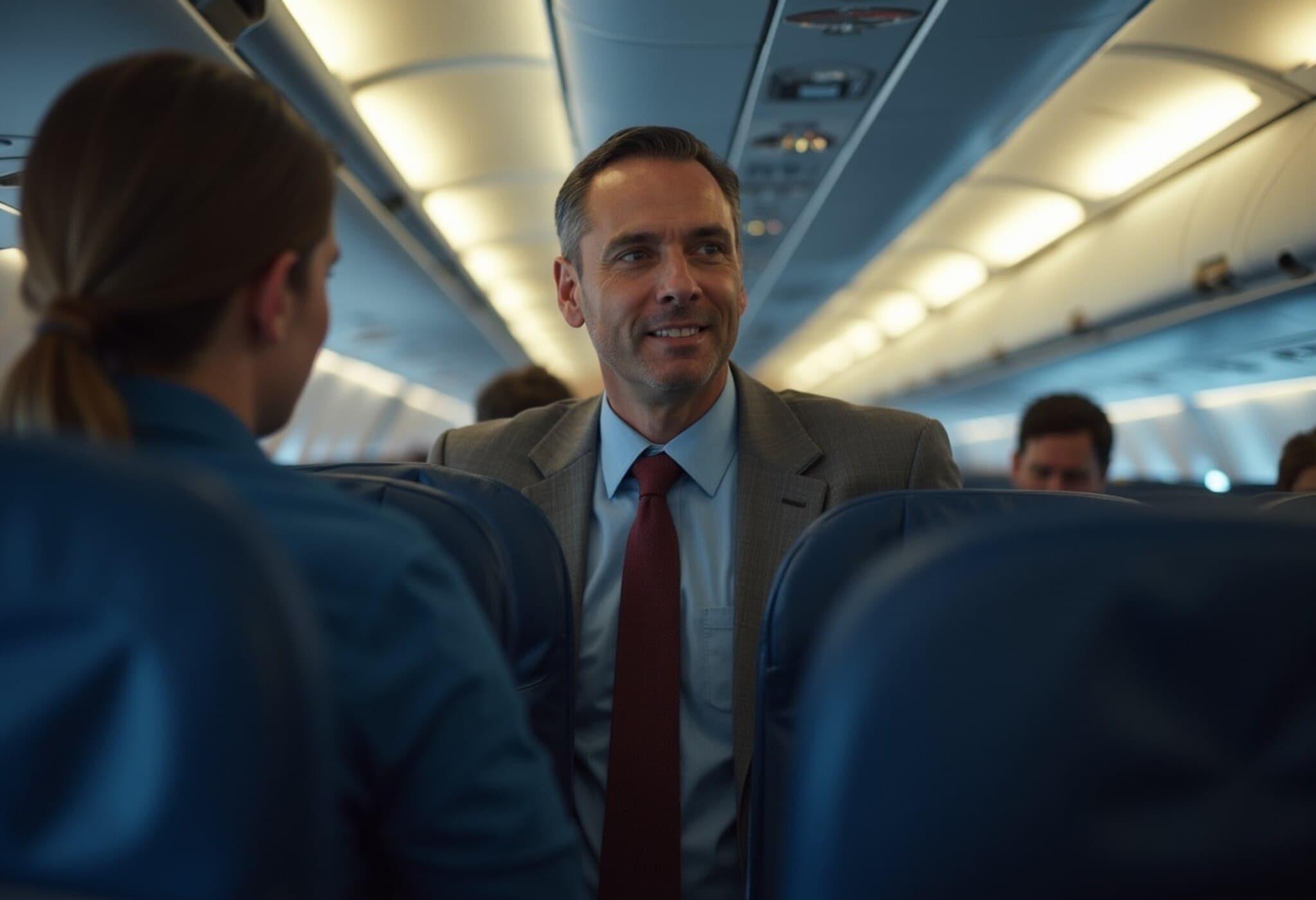 US Flight Emergency: Passenger Attempts to Open Exit Door Midair, Assaults Flight Attendant US Flight Emergency: Passenger Attempts to Open Exit Door Midair, Assaults Flight Attendant