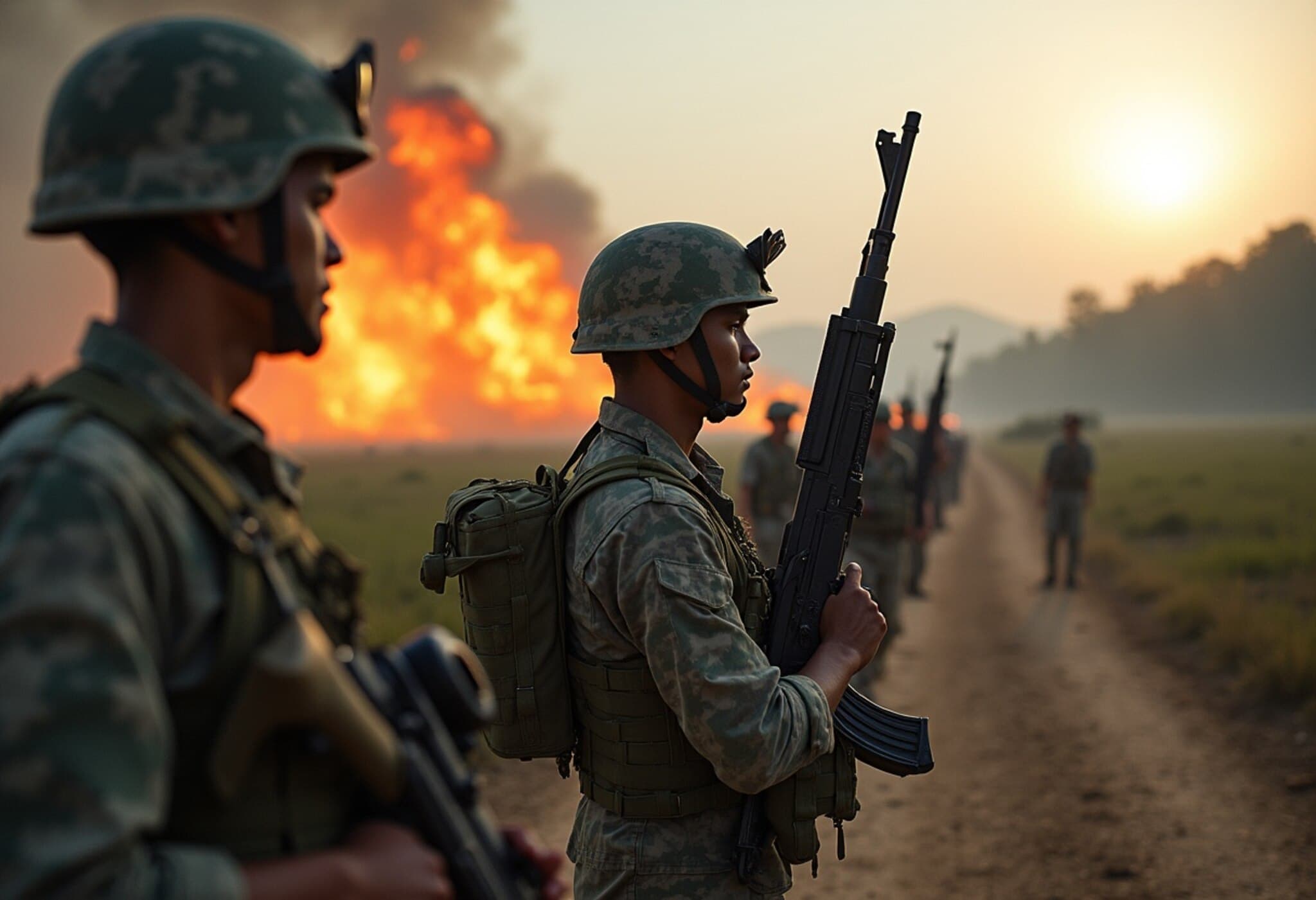 Thai Soldiers Injured by Landmine Amid Fragile Cambodia Border Ceasefire Thai Soldiers Injured by Landmine Amid Fragile Cambodia Border Ceasefire