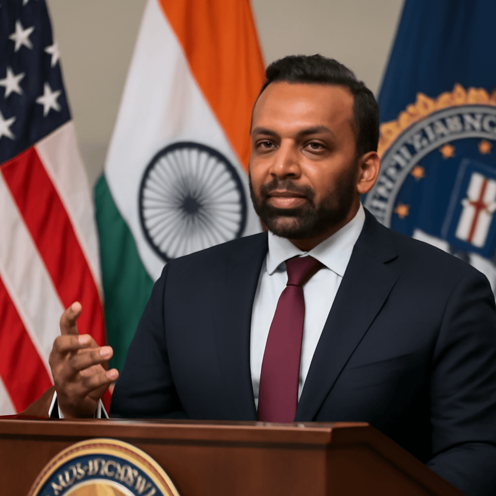 FBI Chief Kash Patel Calls on India to Crack Down on China-Linked Fentanyl Network FBI Chief Kash Patel Calls on India to Crack Down on China-Linked Fentanyl Network