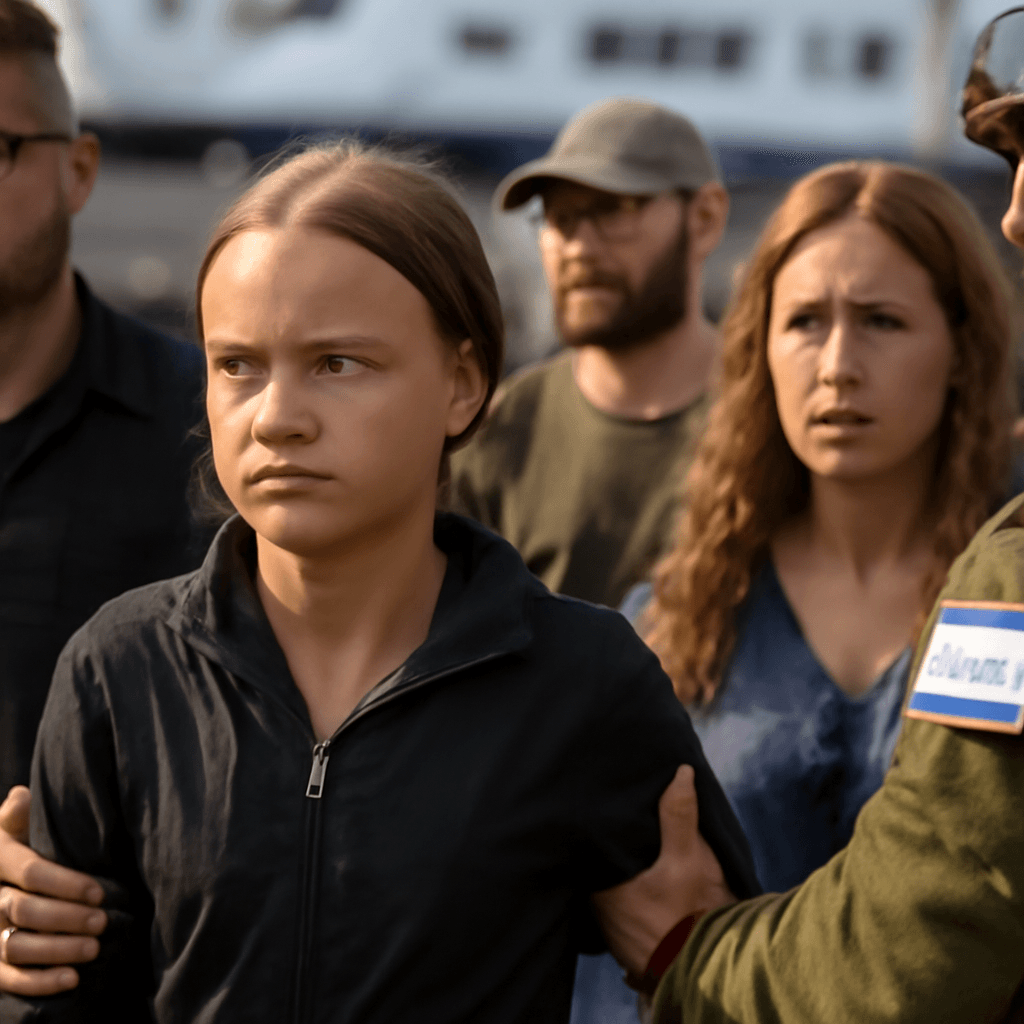 Greta Thunberg Detained as Israeli Forces Seize Gaza-Bound Aid Ship Greta Thunberg Detained as Israeli Forces Seize Gaza-Bound Aid Ship