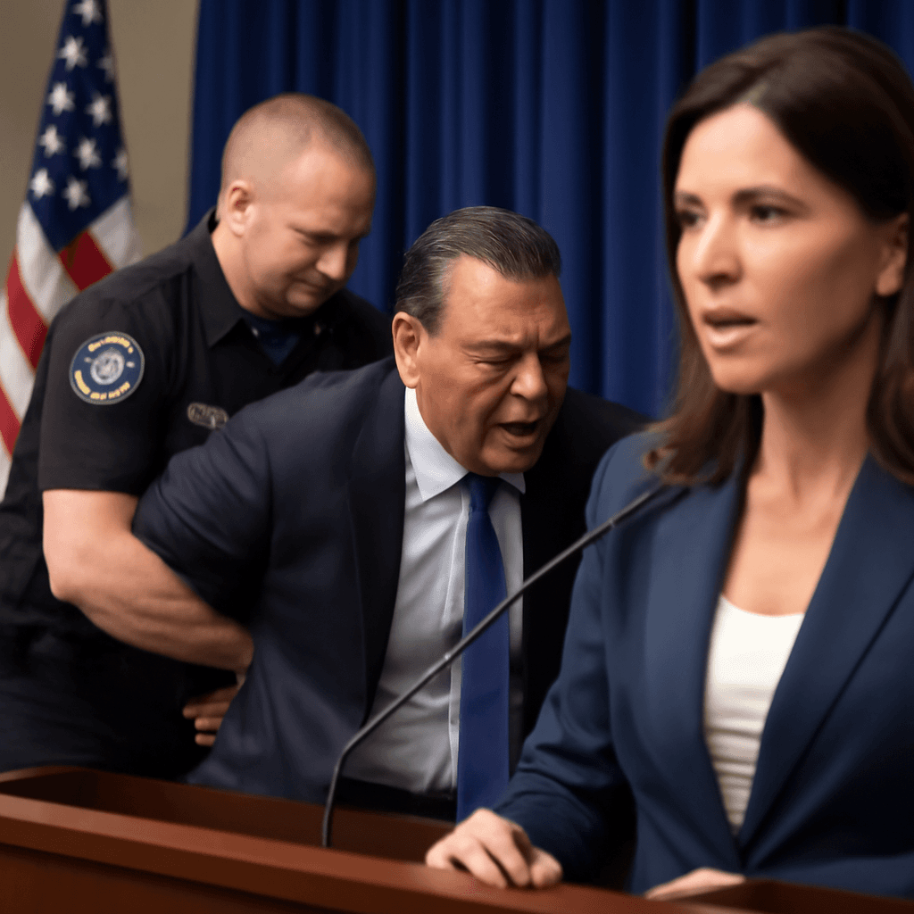 Senator Alex Padilla Handcuffed After Interrupting DHS Press Conference Senator Alex Padilla Handcuffed After Interrupting DHS Press Conference