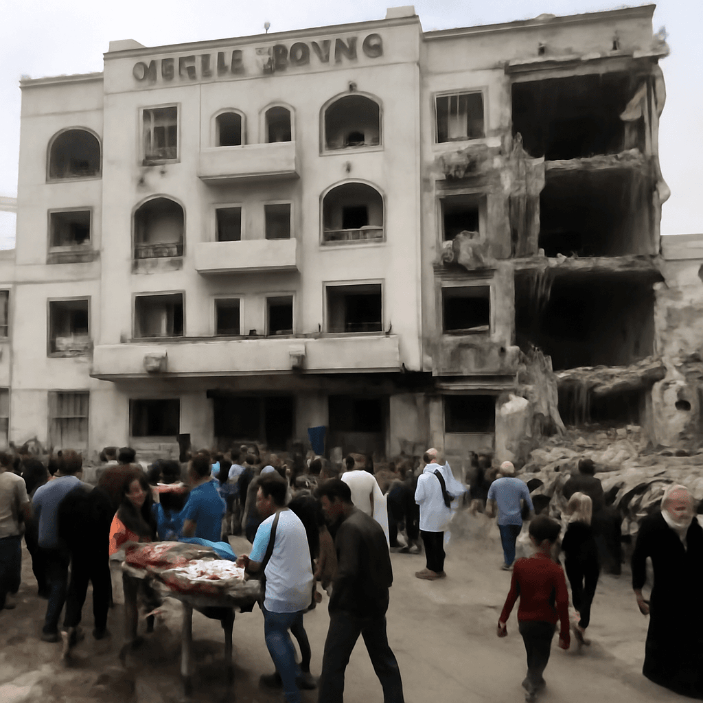 North Gaza’s Last Operational Hospital Evacuated Amid Intense Shelling North Gaza’s Last Operational Hospital Evacuated Amid Intense Shelling