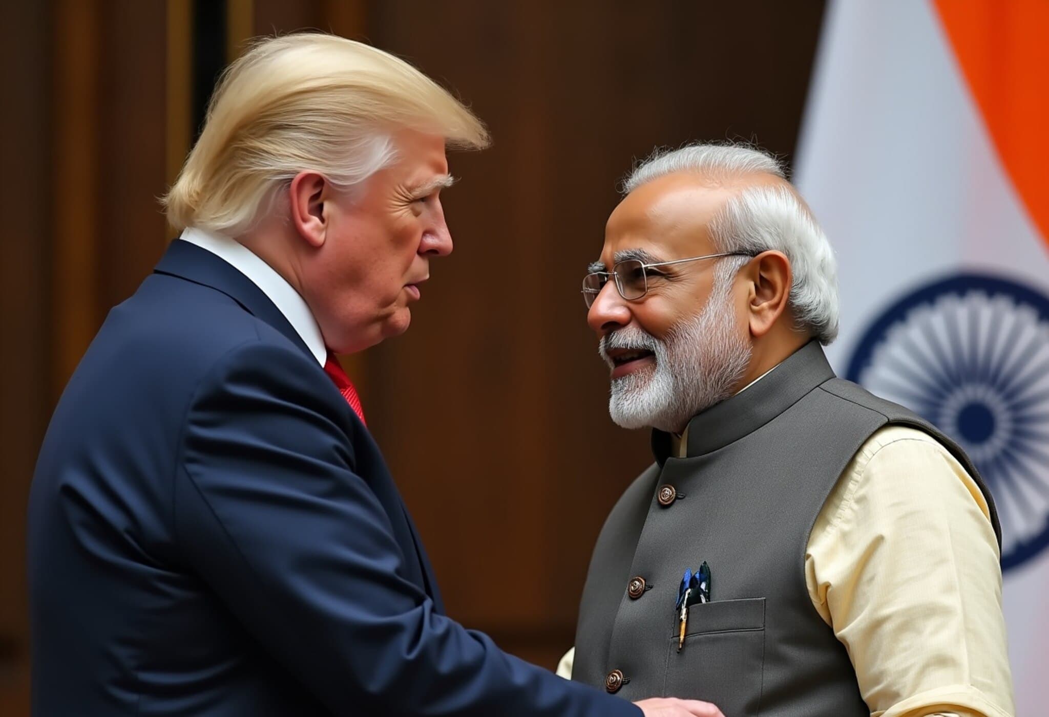 Trump Repeats Claims of India-Pakistan Truce Mediation Despite Modi's Denial Trump Repeats Claims of India-Pakistan Truce Mediation Despite Modi's Denial