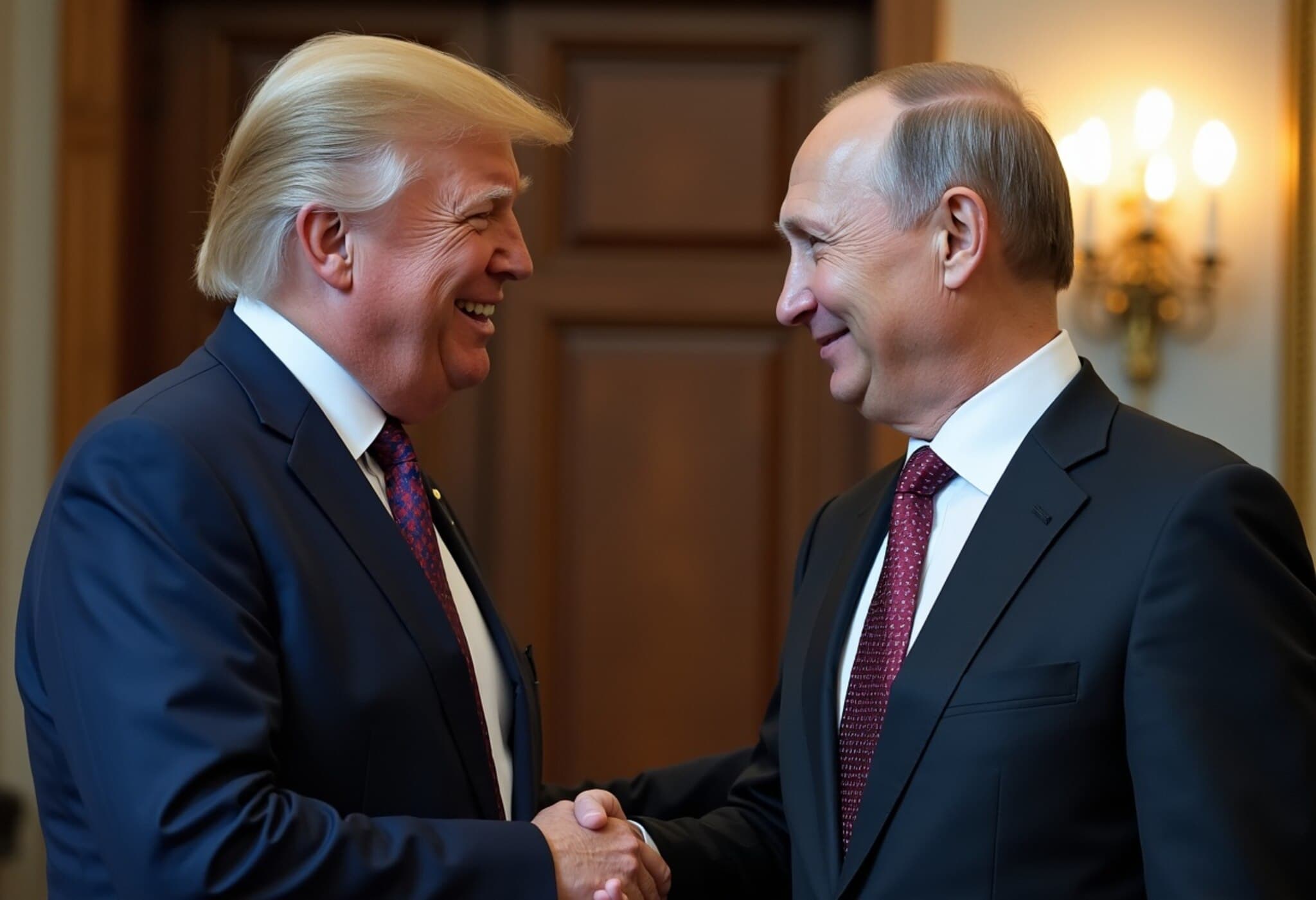 Trump Proposes ‘Land Swapping’ with Putin at Ukraine Summit Amid Tensions Trump Proposes ‘Land Swapping’ with Putin at Ukraine Summit Amid Tensions