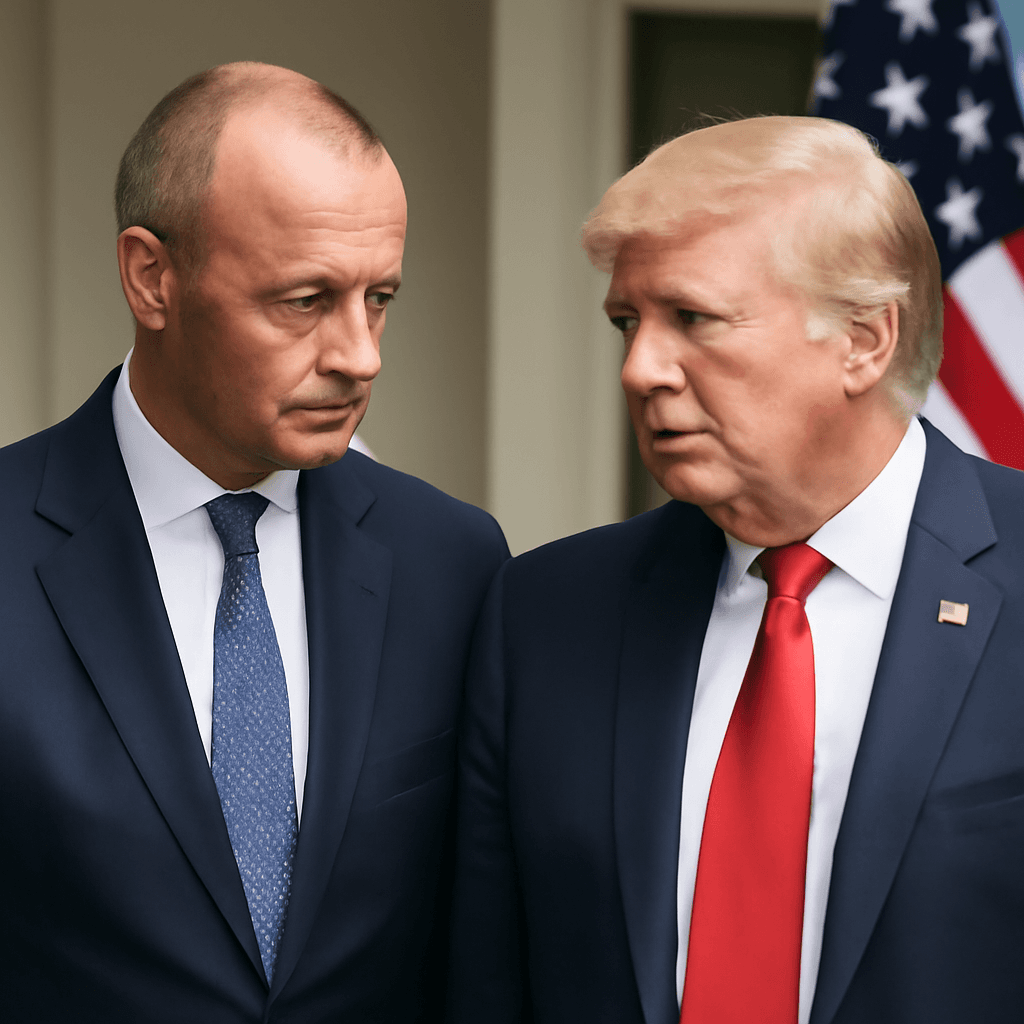 German Chancellor Merz to Meet Trump Amid Trade Tensions and Ukraine Crisis German Chancellor Merz to Meet Trump Amid Trade Tensions and Ukraine Crisis