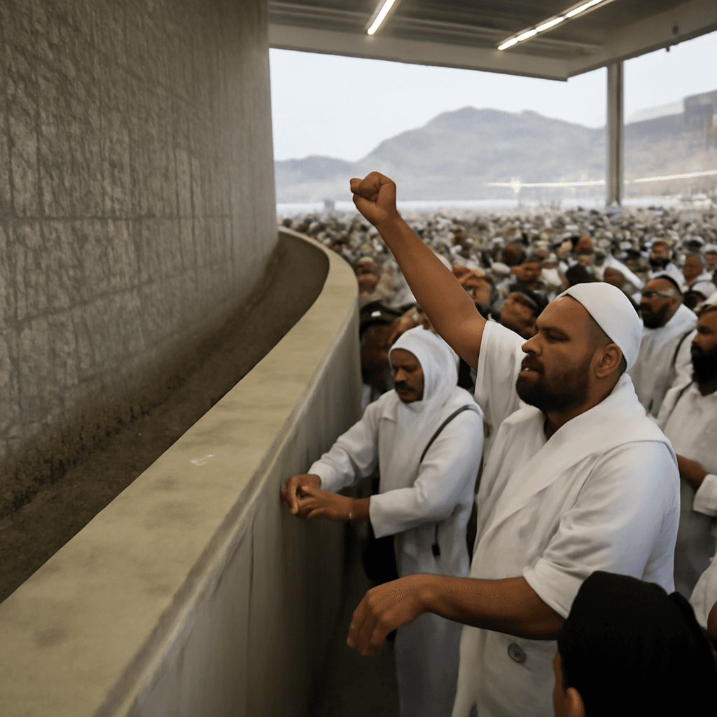 Hajj Pilgrimage Concludes with Stoning of the Devil Ritual in Mina Hajj Pilgrimage Concludes with Stoning of the Devil Ritual in Mina