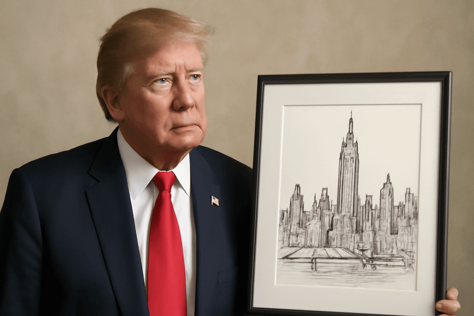 Trump Denies Drawing for Epstein Despite Auctioned Charitable Sketches Trump Denies Drawing for Epstein Despite Auctioned Charitable Sketches