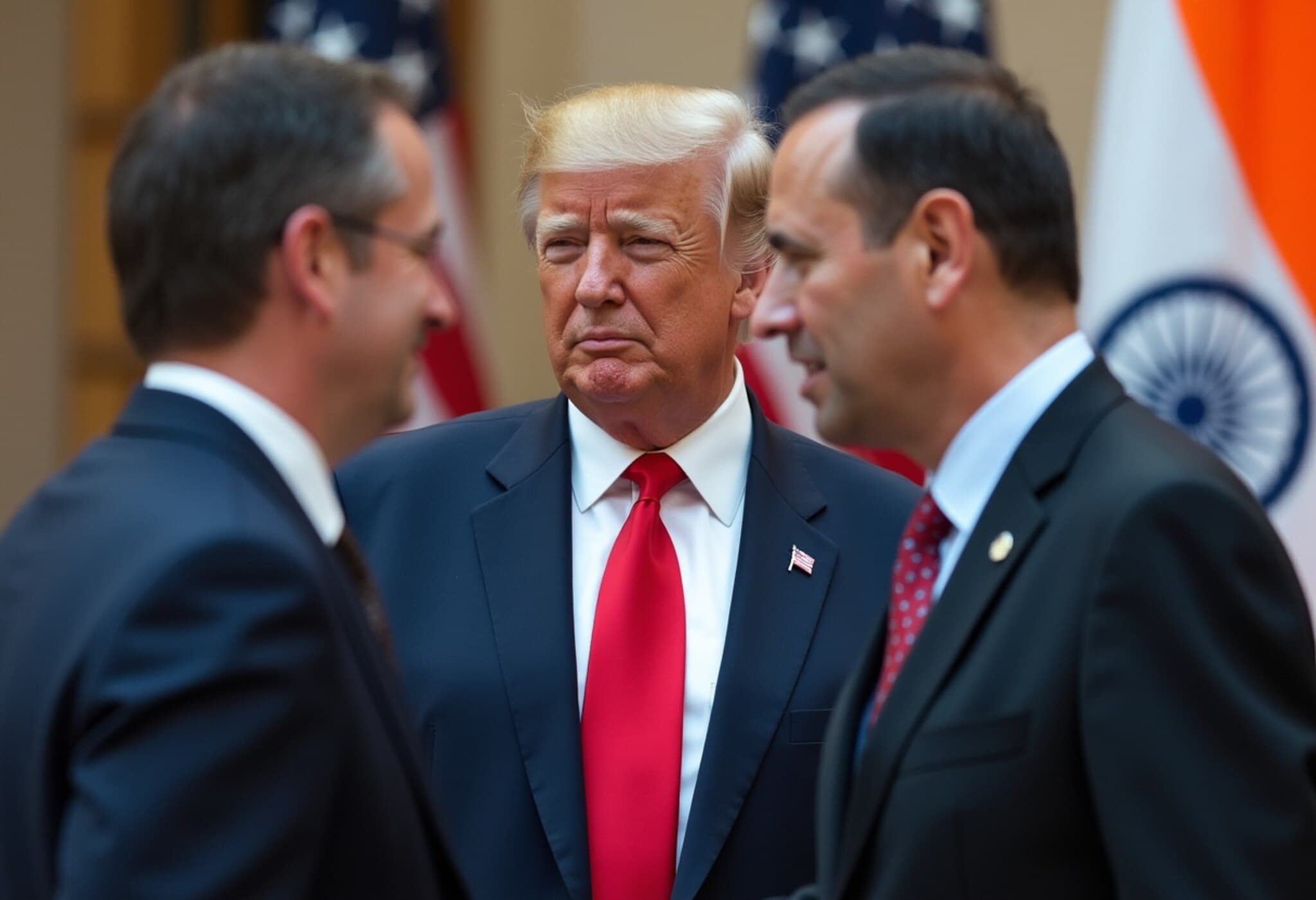 US Trade Frustrations Mount as Trump Imposes 25% Tariffs on Indian Goods US Trade Frustrations Mount as Trump Imposes 25% Tariffs on Indian Goods