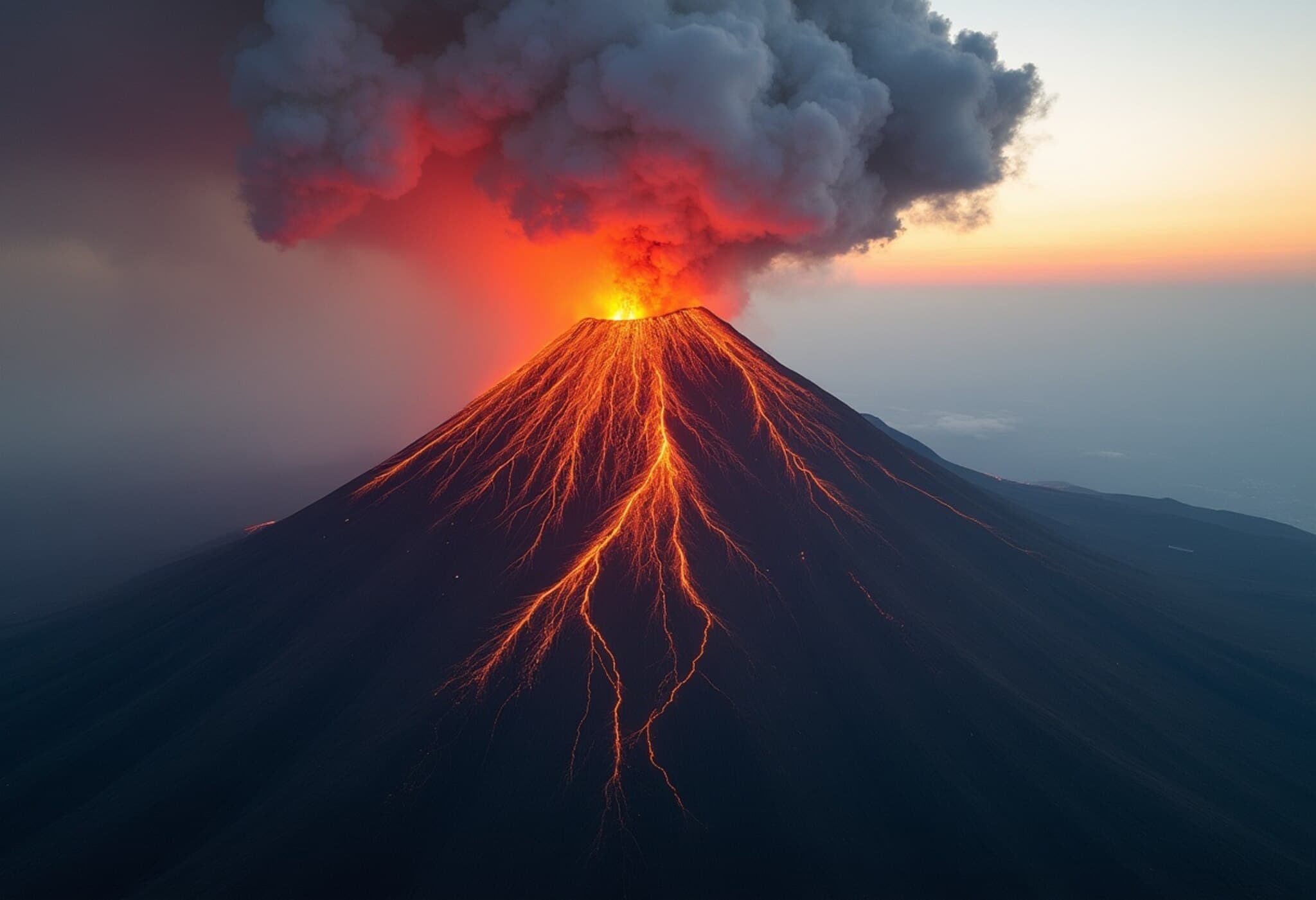 Indonesia’s Mount Lewotobi Laki Laki Erupts, Sending Ash Plumes 18 km High Indonesia’s Mount Lewotobi Laki Laki Erupts, Sending Ash Plumes 18 km High
