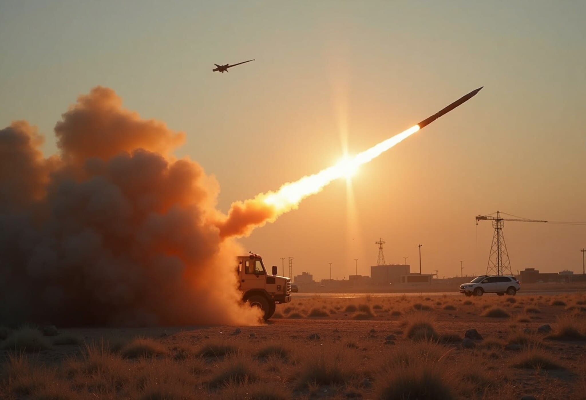 Iranian Missile Strikes on Israel Escalate Fears of Wider West Asia Conflict Iranian Missile Strikes on Israel Escalate Fears of Wider West Asia Conflict