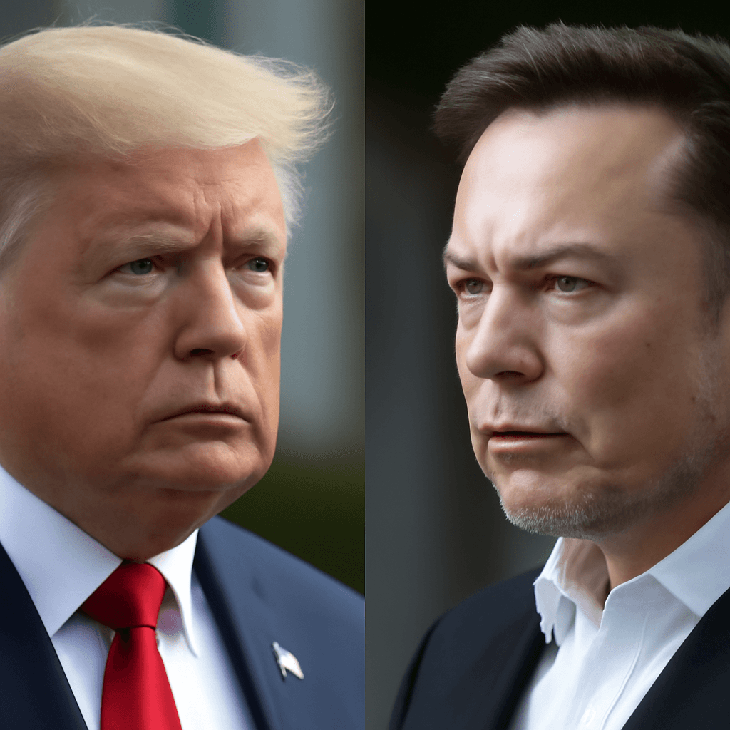 Trump and Musk Clash Deepens in Public Feud Over Politics and Business Trump and Musk Clash Deepens in Public Feud Over Politics and Business