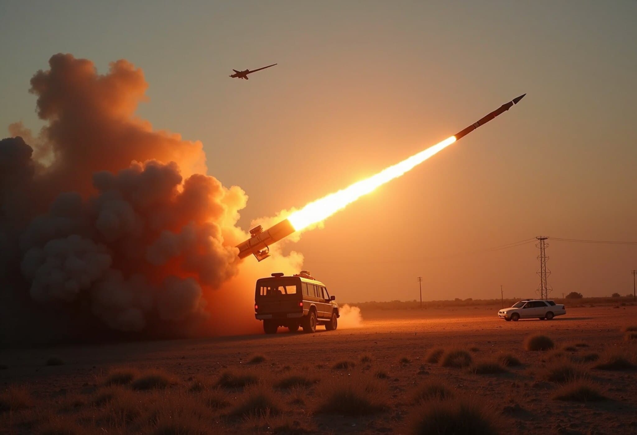 Israel and Iran Exchange Missile Strikes as UK Deploys Military Assets Israel and Iran Exchange Missile Strikes as UK Deploys Military Assets