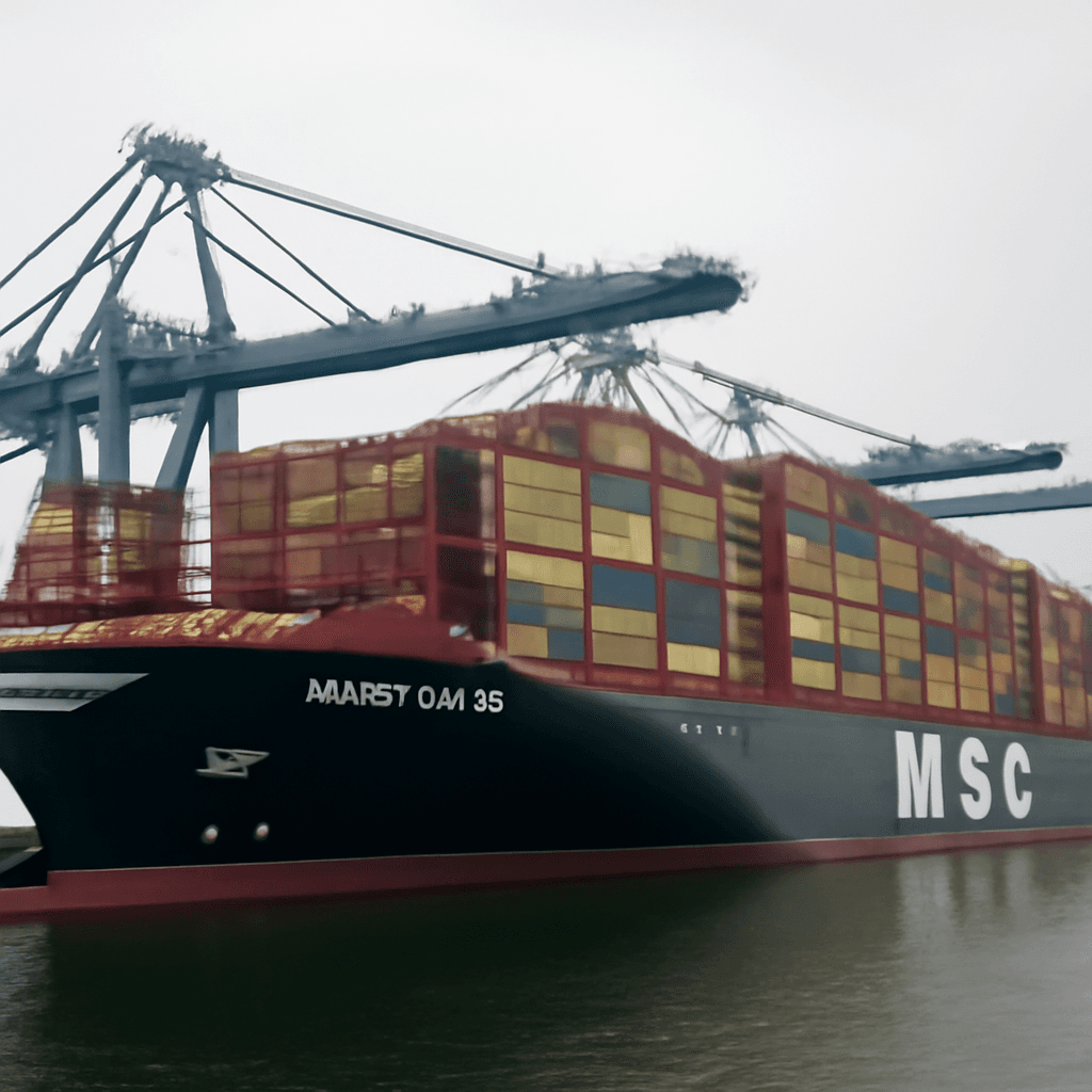World’s Largest Container Ship MSC IRINA Arrives at Vizhinjam Seaport World’s Largest Container Ship MSC IRINA Arrives at Vizhinjam Seaport