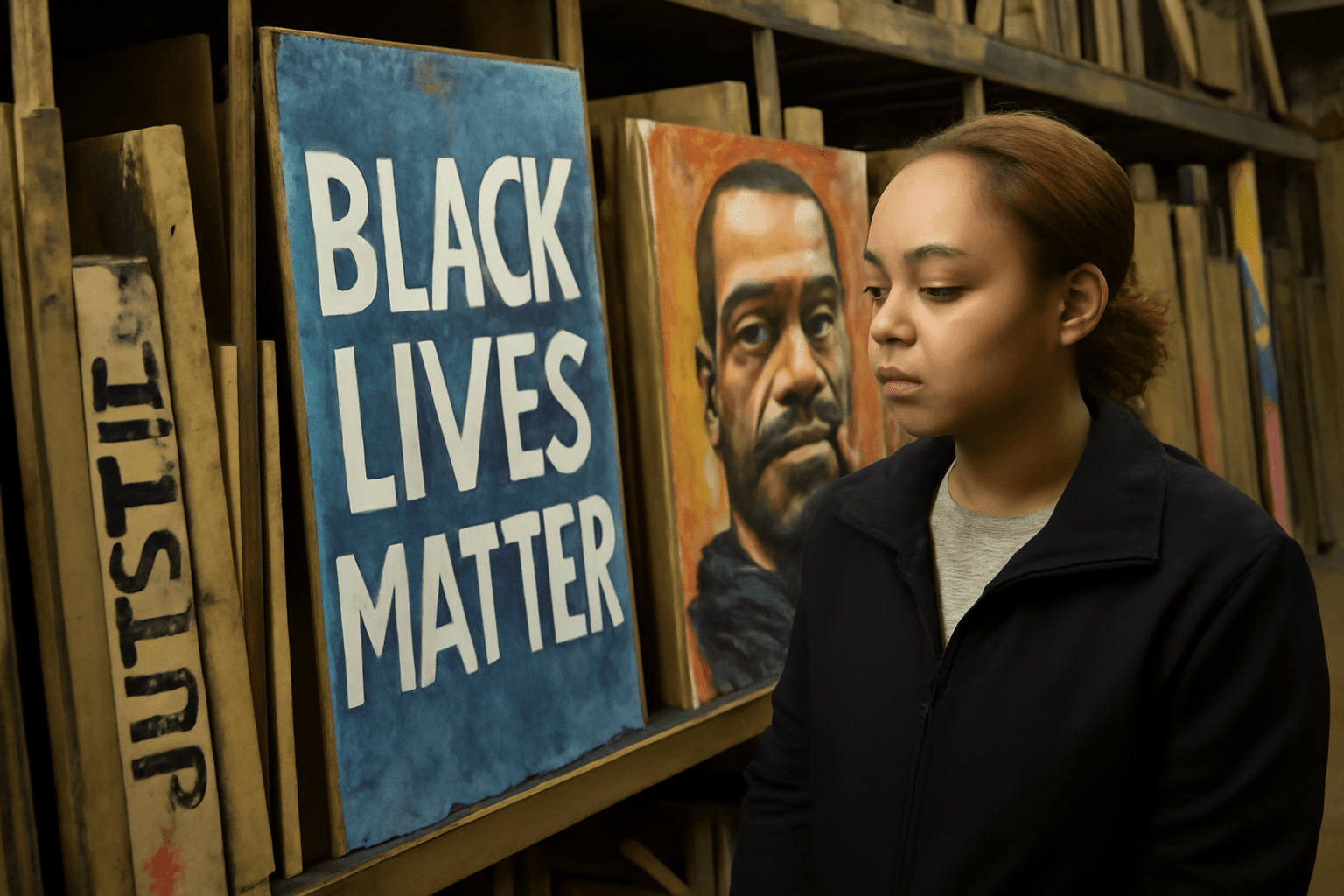 Artist Preserves George Floyd Legacy Through Protest Art Collection Artist Preserves George Floyd Legacy Through Protest Art Collection