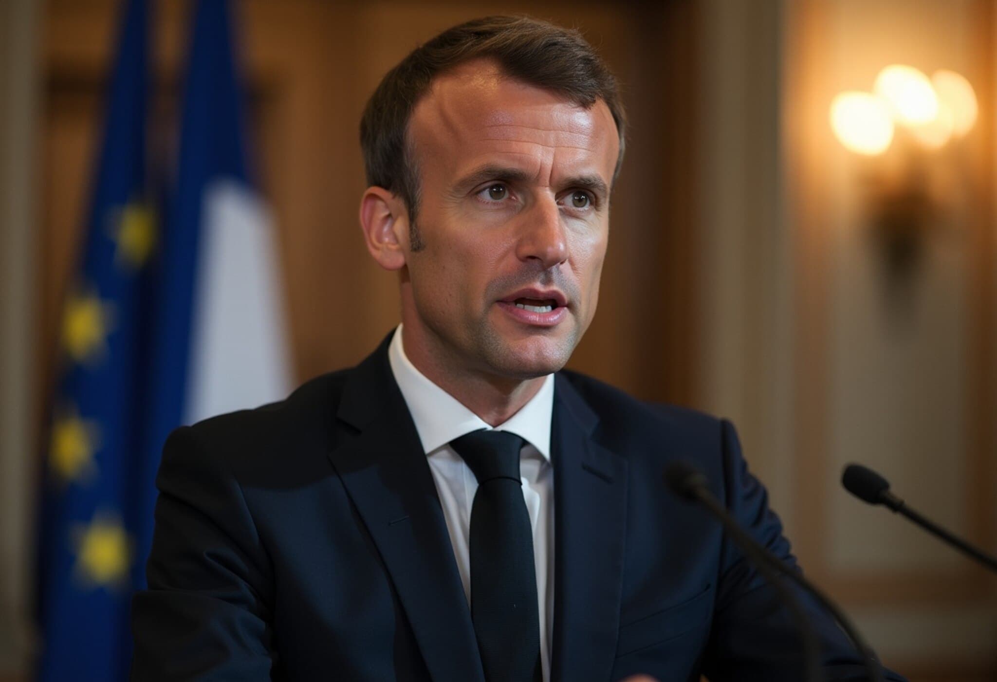 Macron Warns Against Military Strikes on Iran, Urges Diplomatic Solution Macron Warns Against Military Strikes on Iran, Urges Diplomatic Solution