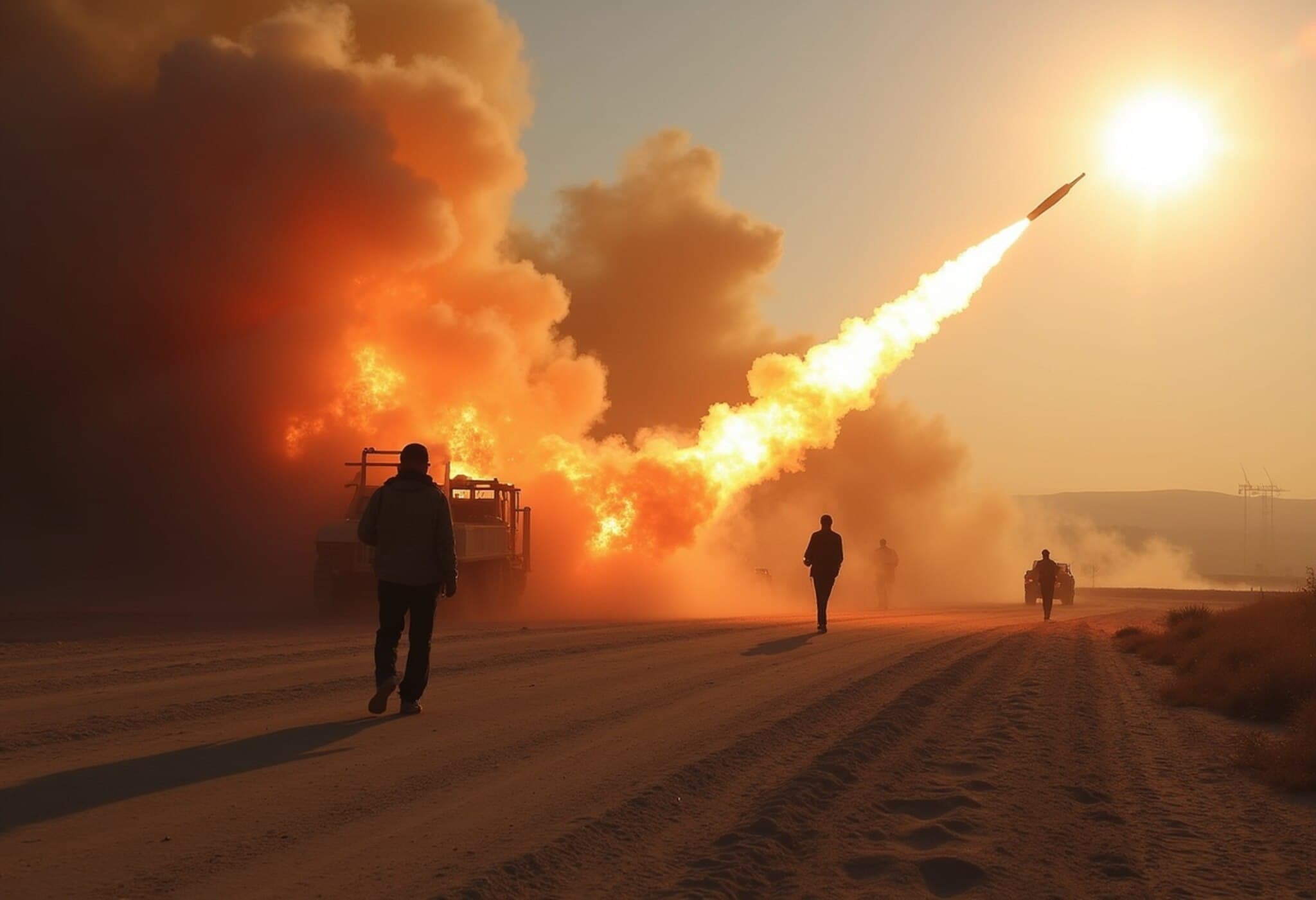 Iran Fires New Missile Barrage at Israel; 4 Dead in Be'er Sheva Attack Iran Fires New Missile Barrage at Israel; 4 Dead in Be'er Sheva Attack