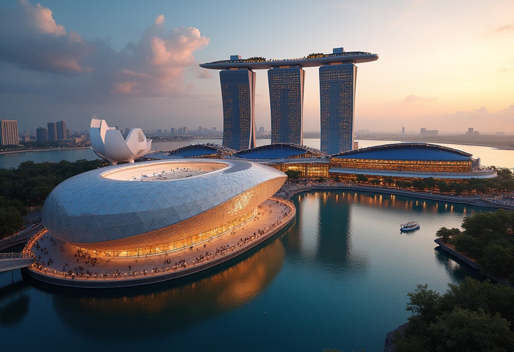 Las Vegas Sands Launches $8B Ultra-Luxury Resort in Singapore with 15,000-Seat Arena Las Vegas Sands Launches $8B Ultra-Luxury Resort in Singapore with 15,000-Seat Arena