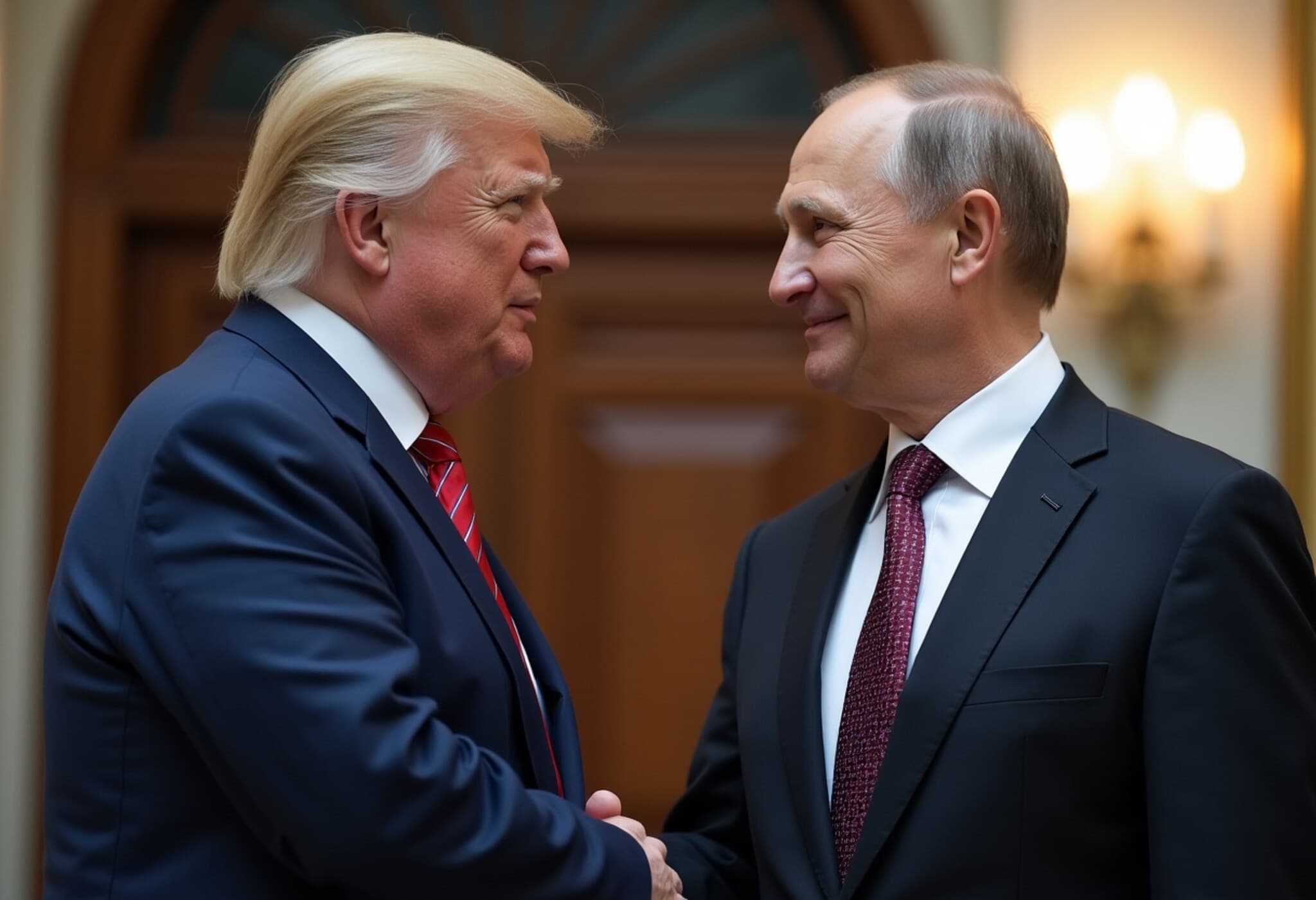 Trump Pledges to Urge Putin on Ukraine Ceasefire Ahead of Alaska Summit Trump Pledges to Urge Putin on Ukraine Ceasefire Ahead of Alaska Summit
