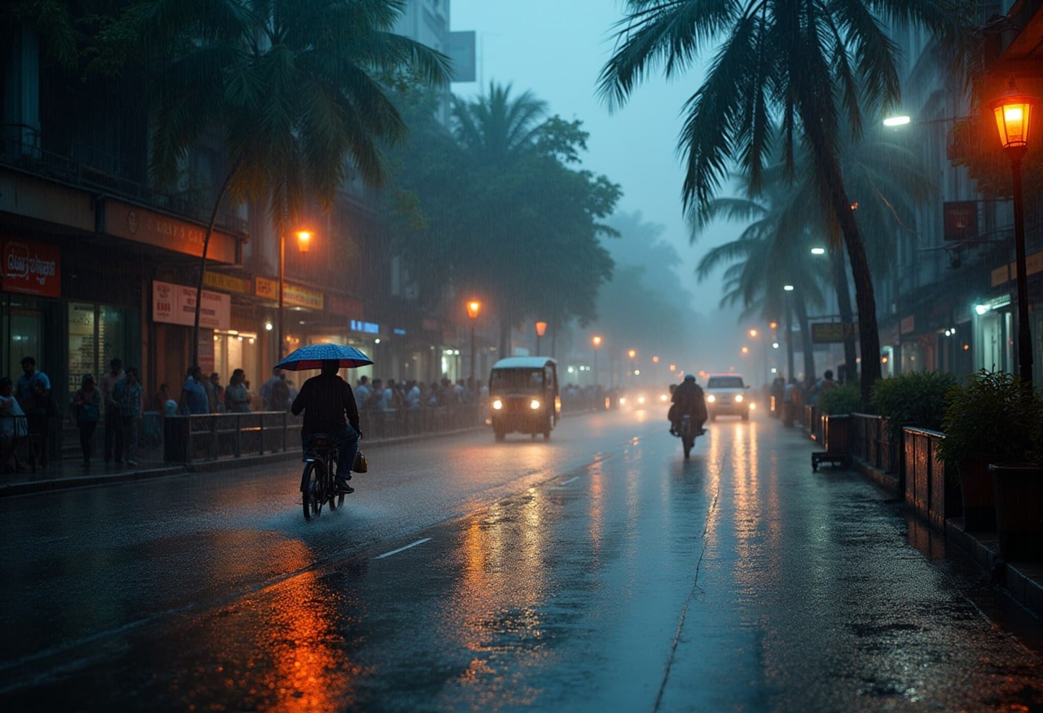 Mumbai Faces Torrential Rains and Red Alert; Landslide Claims Two Lives Mumbai Faces Torrential Rains and Red Alert; Landslide Claims Two Lives