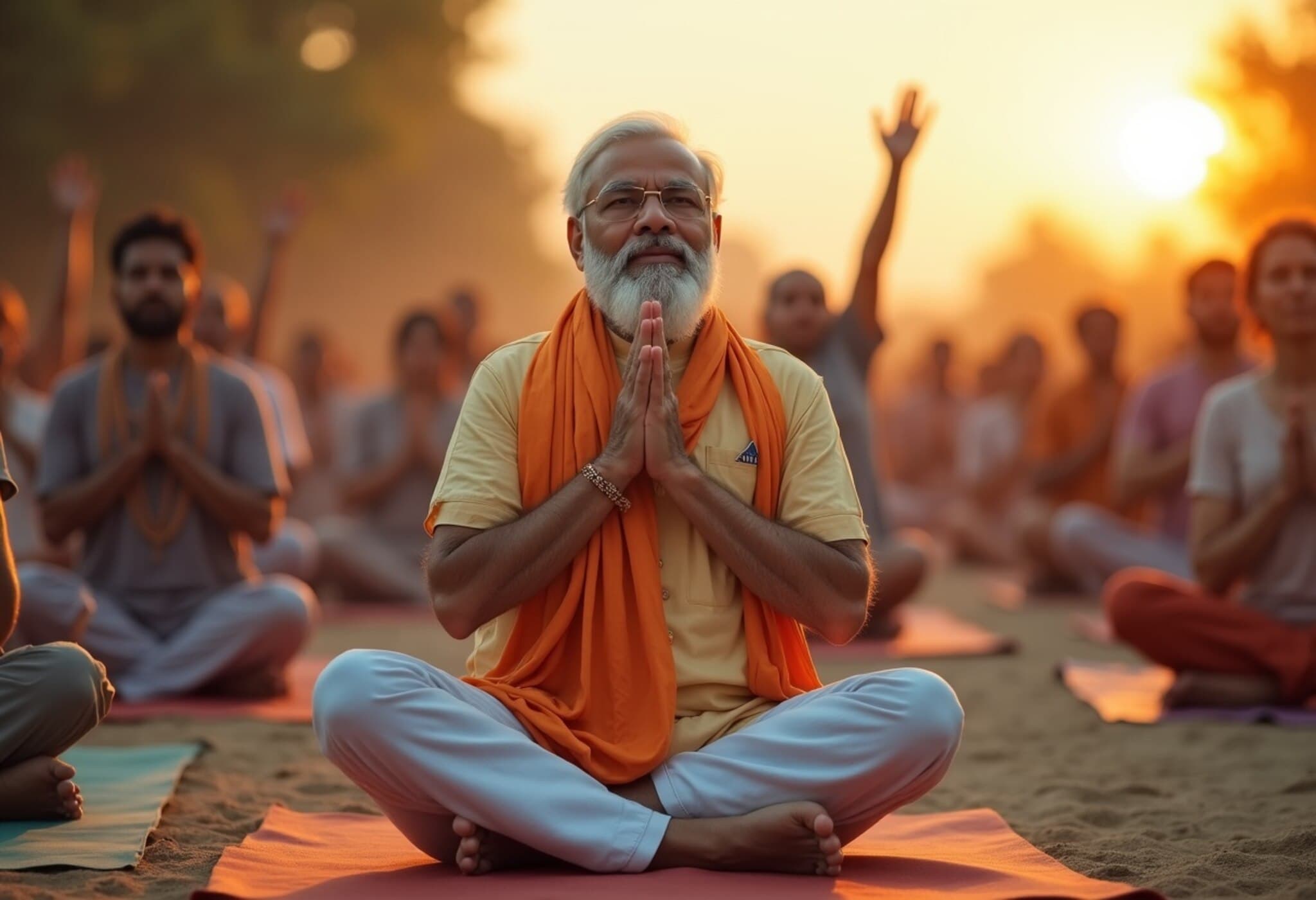 International Yoga Day 2025: Global Celebrations Highlight 'Yoga for One Earth, One Health' International Yoga Day 2025: Global Celebrations Highlight 'Yoga for One Earth, One Health'