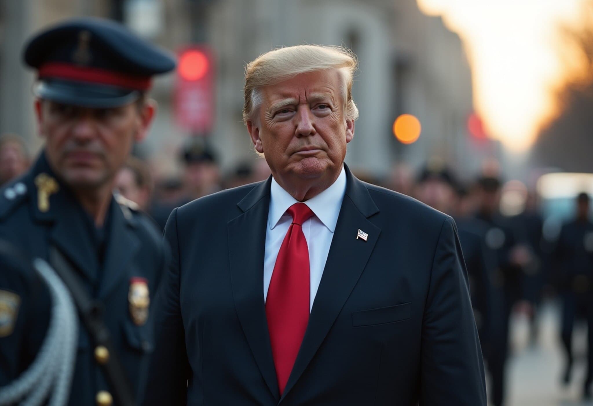 Trump Mobilizes 800 National Guard Troops in Washington Amid Security Concerns Trump Mobilizes 800 National Guard Troops in Washington Amid Security Concerns