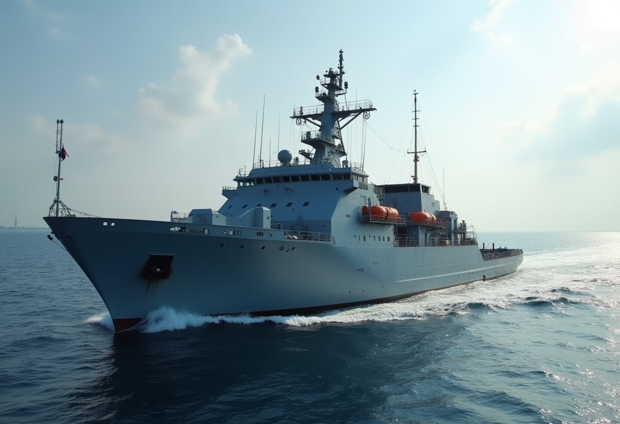 Chinese Research Vessel Detected Hiding in Bay of Bengal, Raising Security Concerns Chinese Research Vessel Detected Hiding in Bay of Bengal, Raising Security Concerns