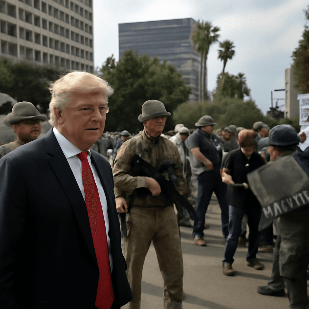 LA Protests Spark National Guard Deployment Amid Immigration Crackdown LA Protests Spark National Guard Deployment Amid Immigration Crackdown