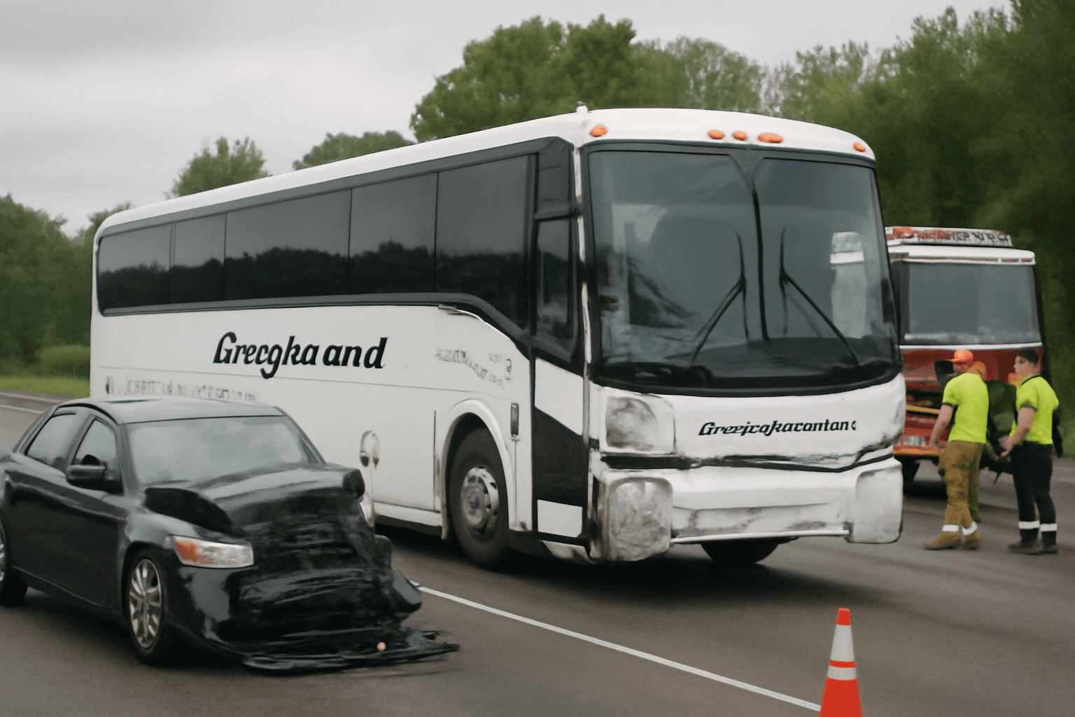 2 Dead, Dozens Injured in Greyhound Bus Crash in Tennessee 2 Dead, Dozens Injured in Greyhound Bus Crash in Tennessee